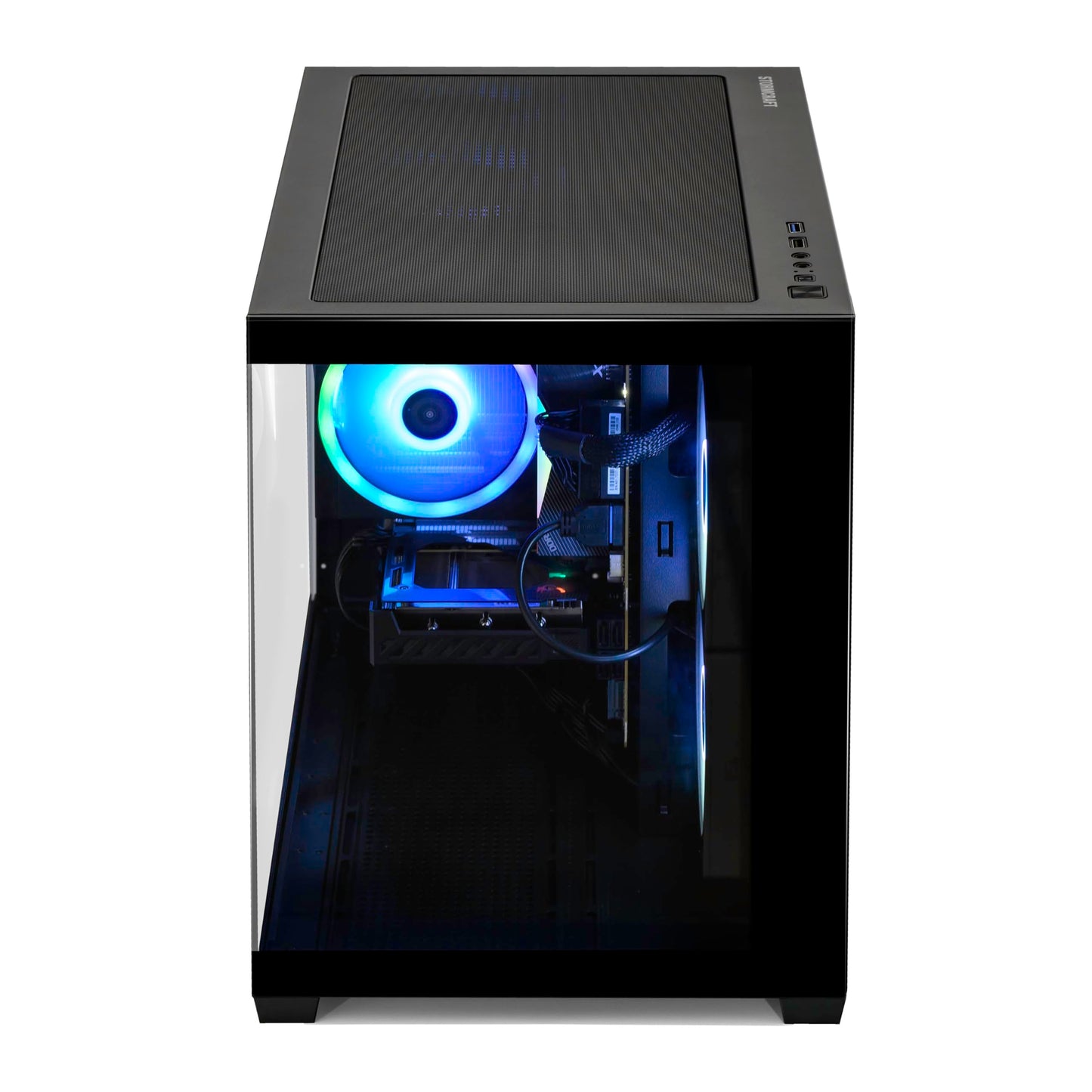 STORMCRAFT Sirius AI Gaming Desktop - Intel i7 14700F up to 5.4 GHz | RTX 5060 Ti 16G GDDR7 | 32GB DDR5 RGB 6000MHz| 2TB NVMe Gen4 SSD | Intel B760 Motherboard | 650W Gold PSU | Win 11 Home VR Ready