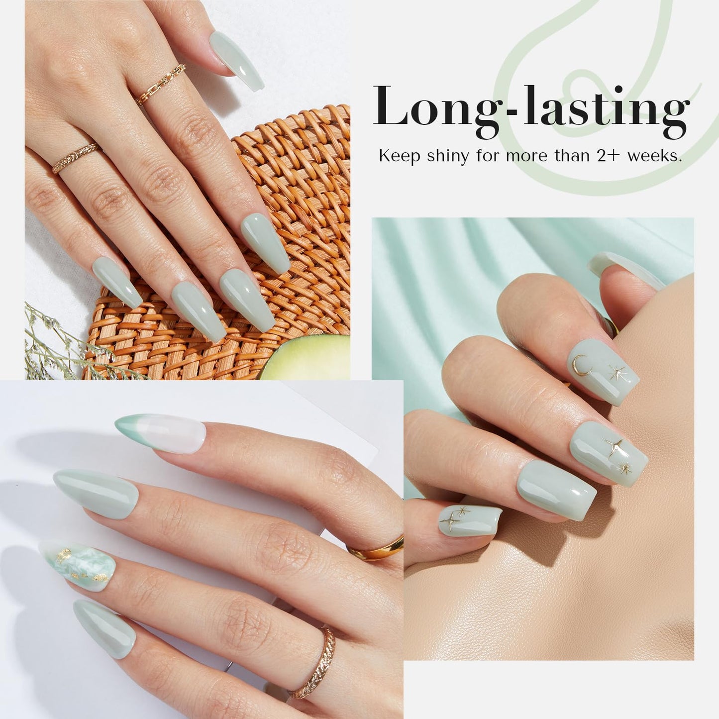 AZUREBEAUTY Olive Green Dip Powder - Muted Green Color 2Oz/56g, Long-Lasting Chip-Resistant Neutral Dipping Powder Crystal French Nail Art Starter Manicure Salon DIY at Home.