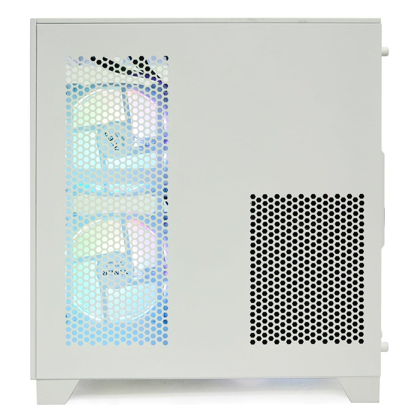 LXZ Desktop PC Computer Ryzen 5-5600GT 8 core 3.6GHz, 16G DDR4 RAM, 512G NVME SSD, Tower Computer with 400W Power Supply for Working, Home and Office (White)