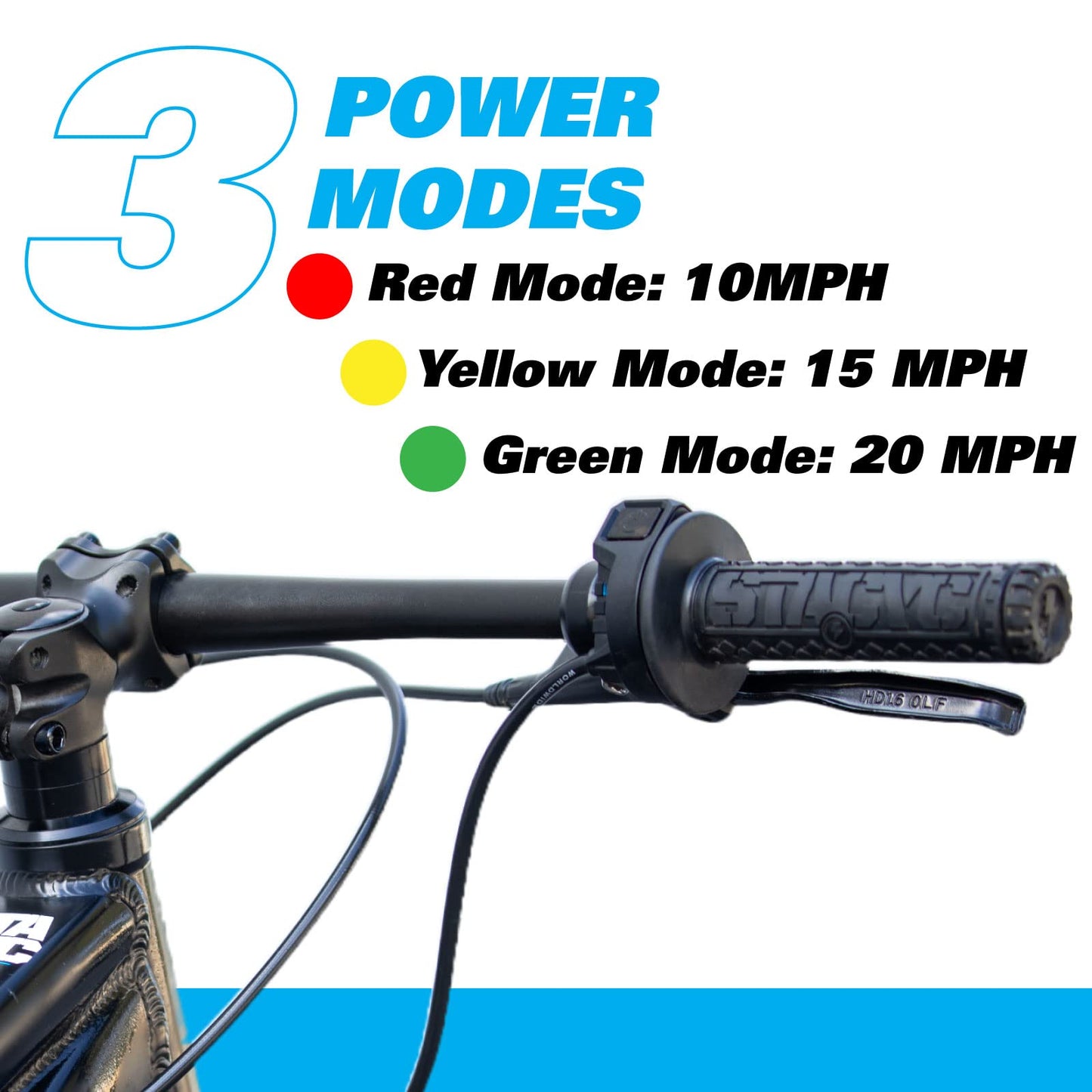 STACYC Brushless 20eDRIVE Electric Balance Bike with Additional 6AH 36V E Bike Battery