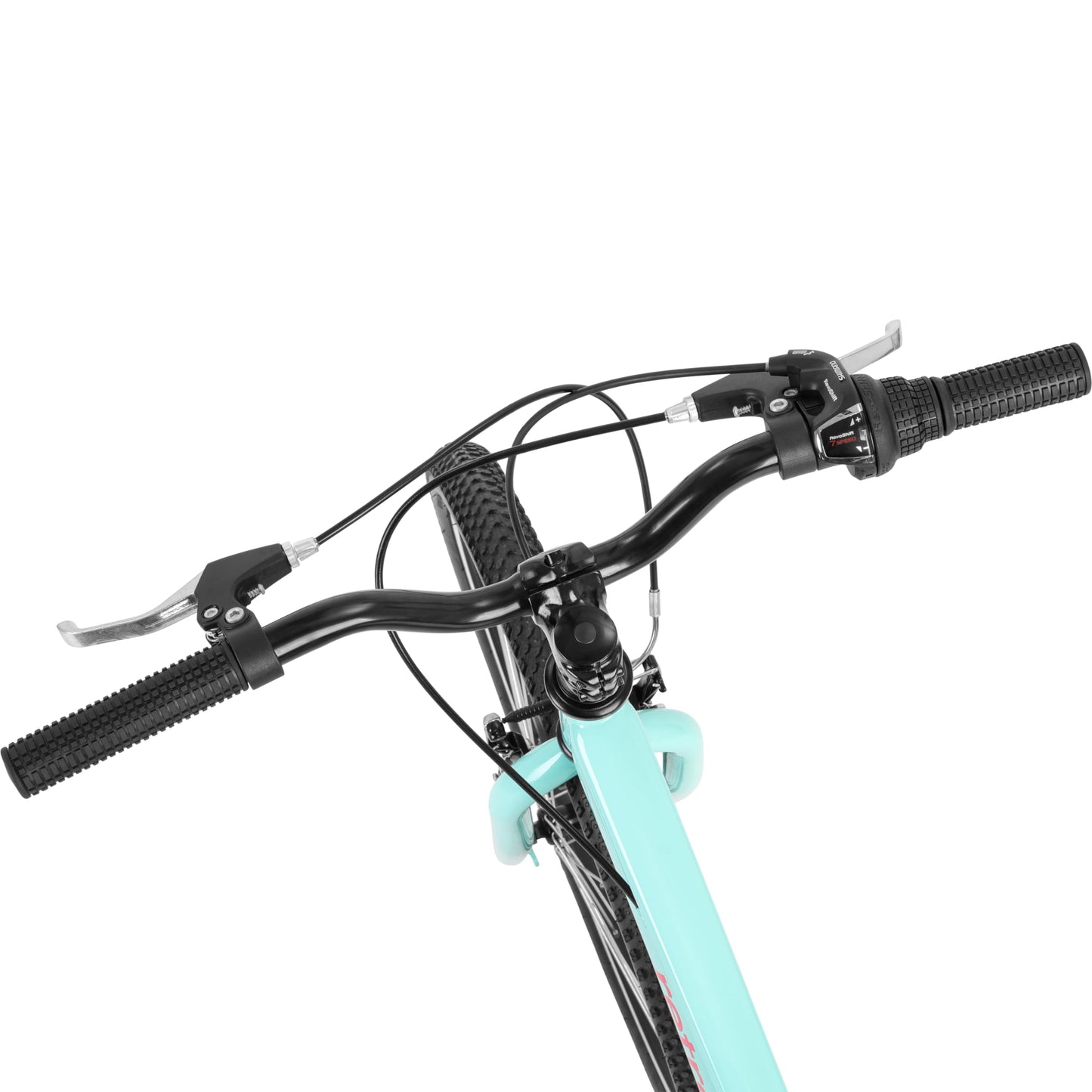 Retrospec Dart 20 & 24 Inch Kids Bike - 7-Speed Hybrid Bicycle for Ages 6-11 with 29in All-Season Tires & Shock Absorption - Adjustable Height Youth Bike with V-Brakes & Smooth Gear Shifting