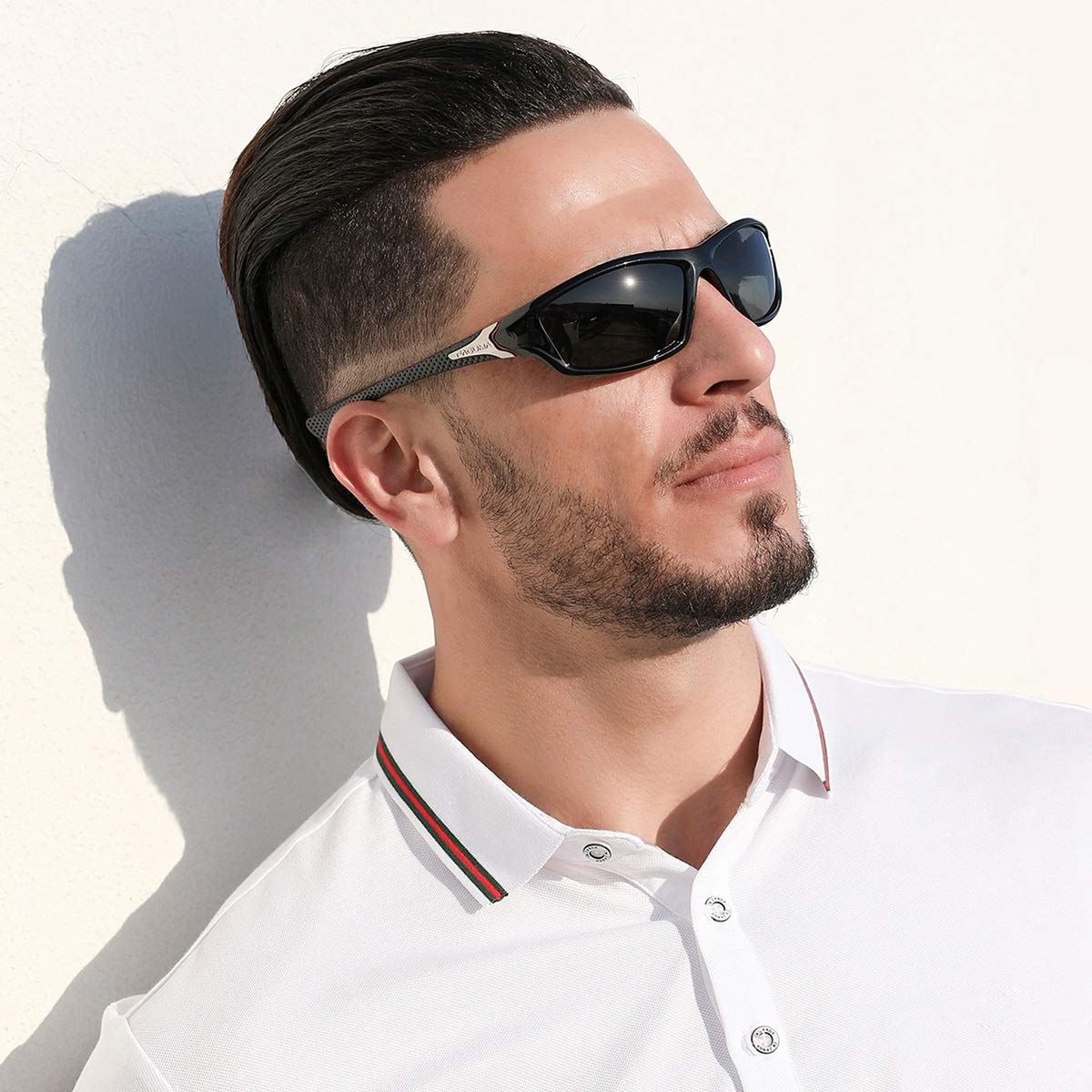 FAGUMA Sports Polarized Sunglasses For Men Cycling Driving Fishing 100% UV Protection