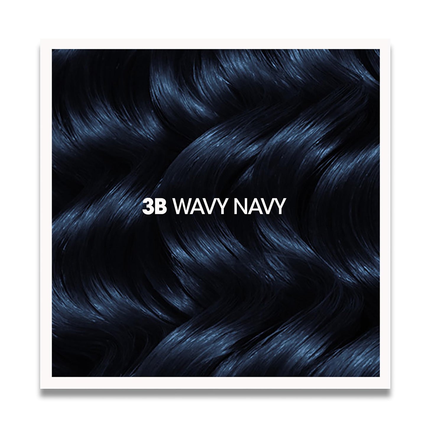 All About Curls 3B Wavy Navy Permanent Hair Color (Prep + Protect Serum & Hair Dye for Curly Hair) - 100% Grey Coverage, Nourished & Radiant Curls