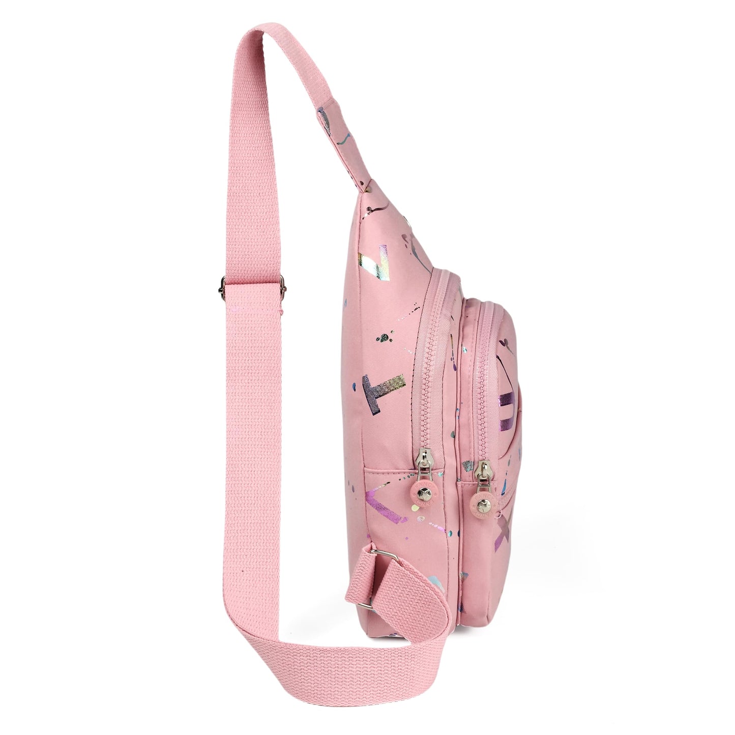 YAZEKOUS Small Sling Bag for Women Men, Crossbody Sling Backpack, Casual Daypack Backpacks Crossbody Bag for Hiking Travel