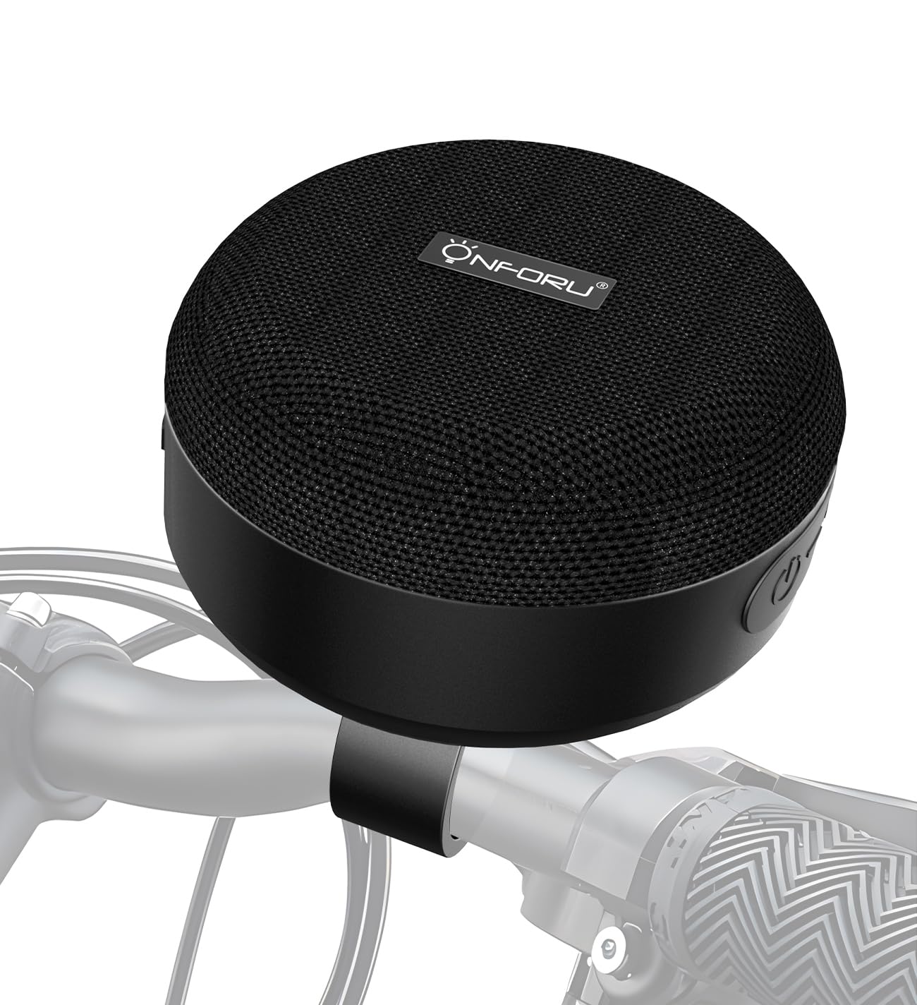 Onforu Outdoor Waterproof Bluetooth Bike Speaker, Wireless Portable Mini Travel Bike Speakers, Integrated Design Bicycle Scooter Speaker with Loud Sound for Riding, Sports, Bike Accessories