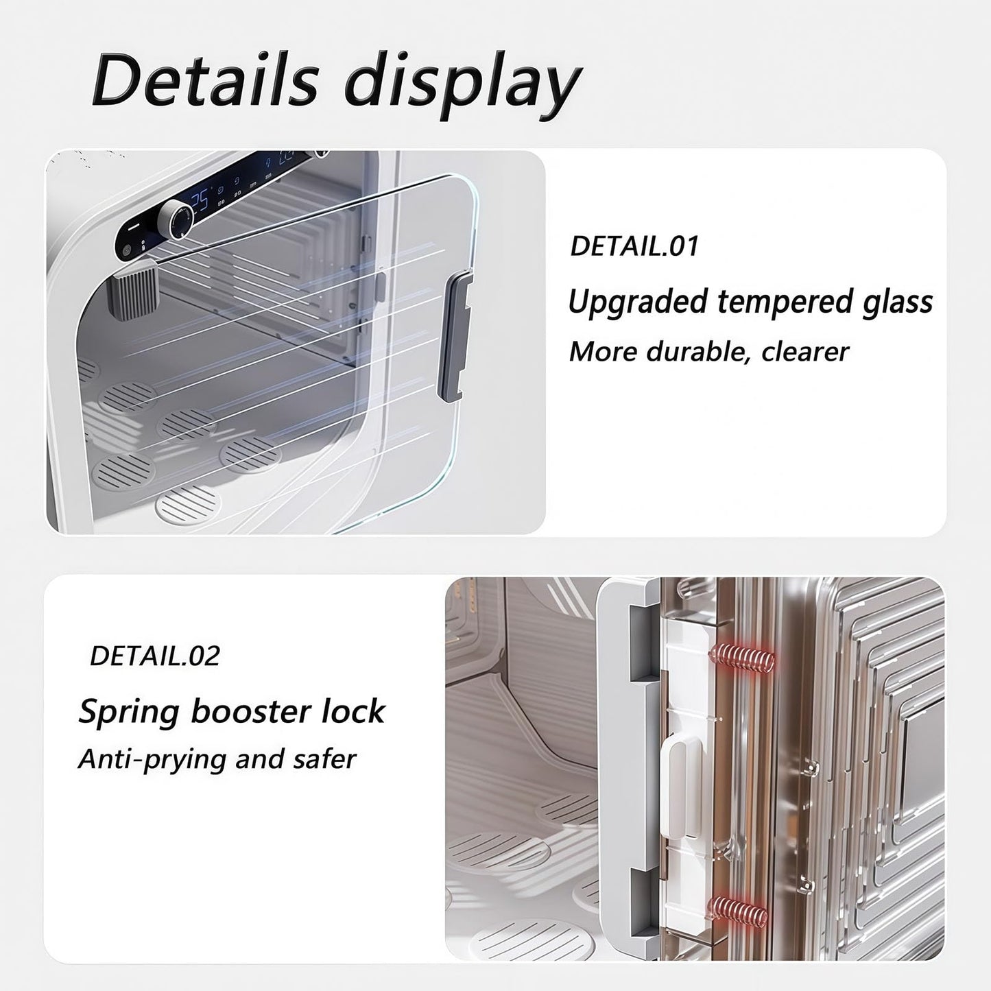 WENMEE Automatic Pet Dryer Box - Ultra Quiet, Manual Temperature Control, Efficient Hair Dryer for Dogs and Cats