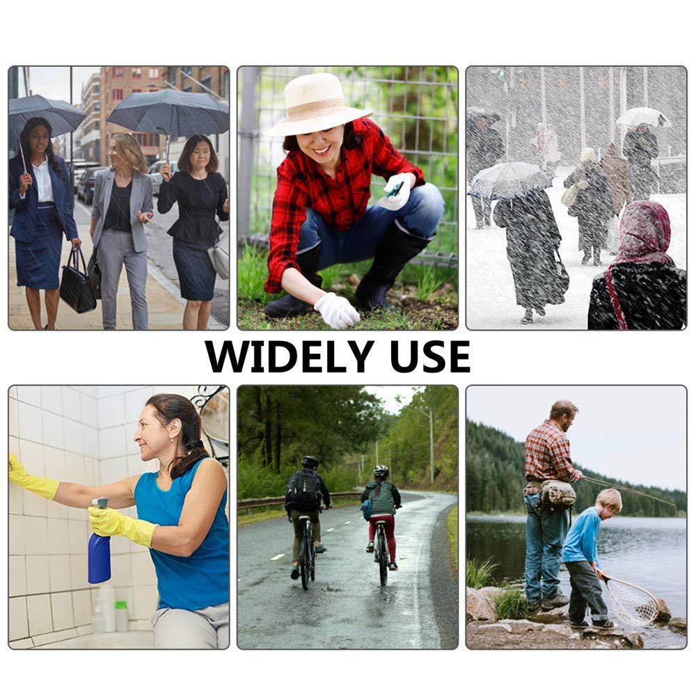Overshoes Rain Boots Waterproof Anti-Snow Shoe Covers Reusable Rain Boots Protective Gear for Men and Women Galoshes