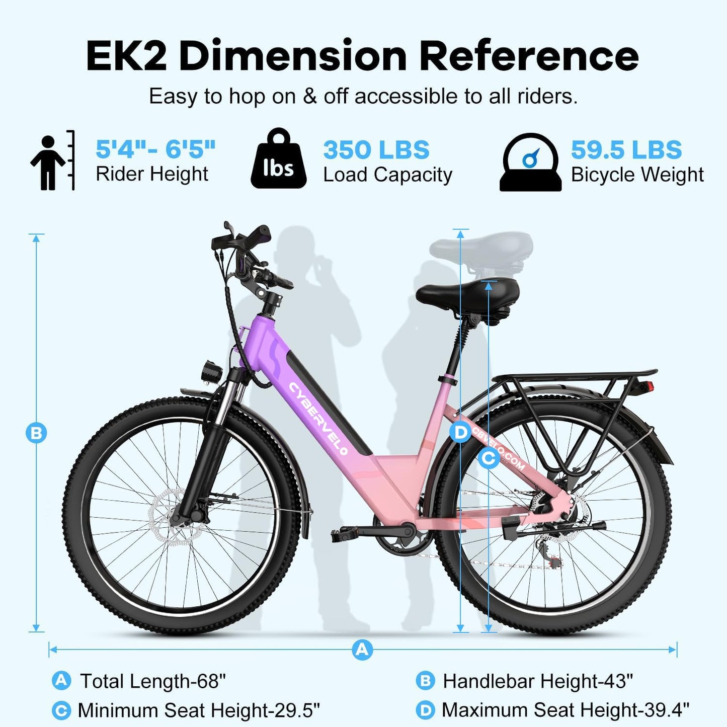 DriftGod 26" Electric Bike for Adults β Powerful 1000W Motor, 48V Removable Battery, 7-Speed, Front Suspension & LCD Display β Commuter and Mountain EBike for Women