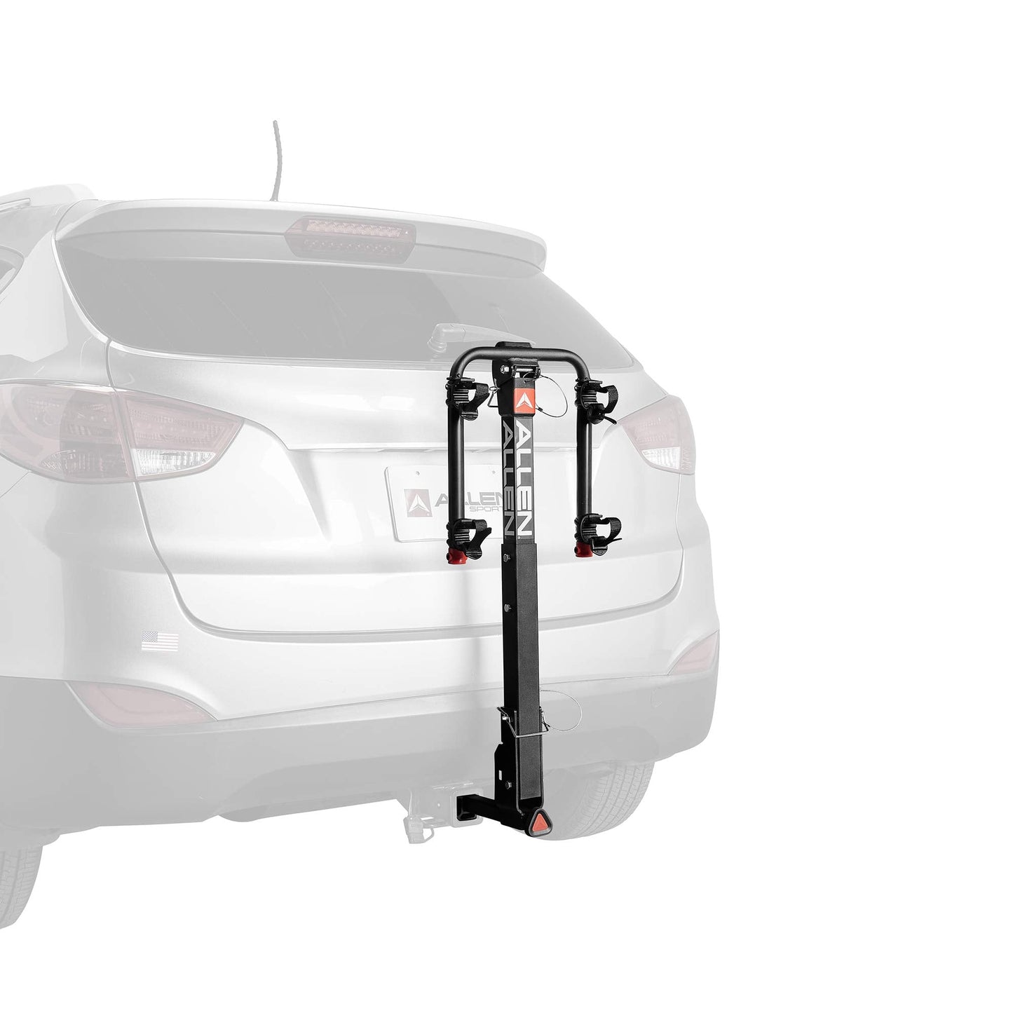 Allen Sports Deluxe Quick Install 2-Bike Hitch Rack, Model 1520RR, Black