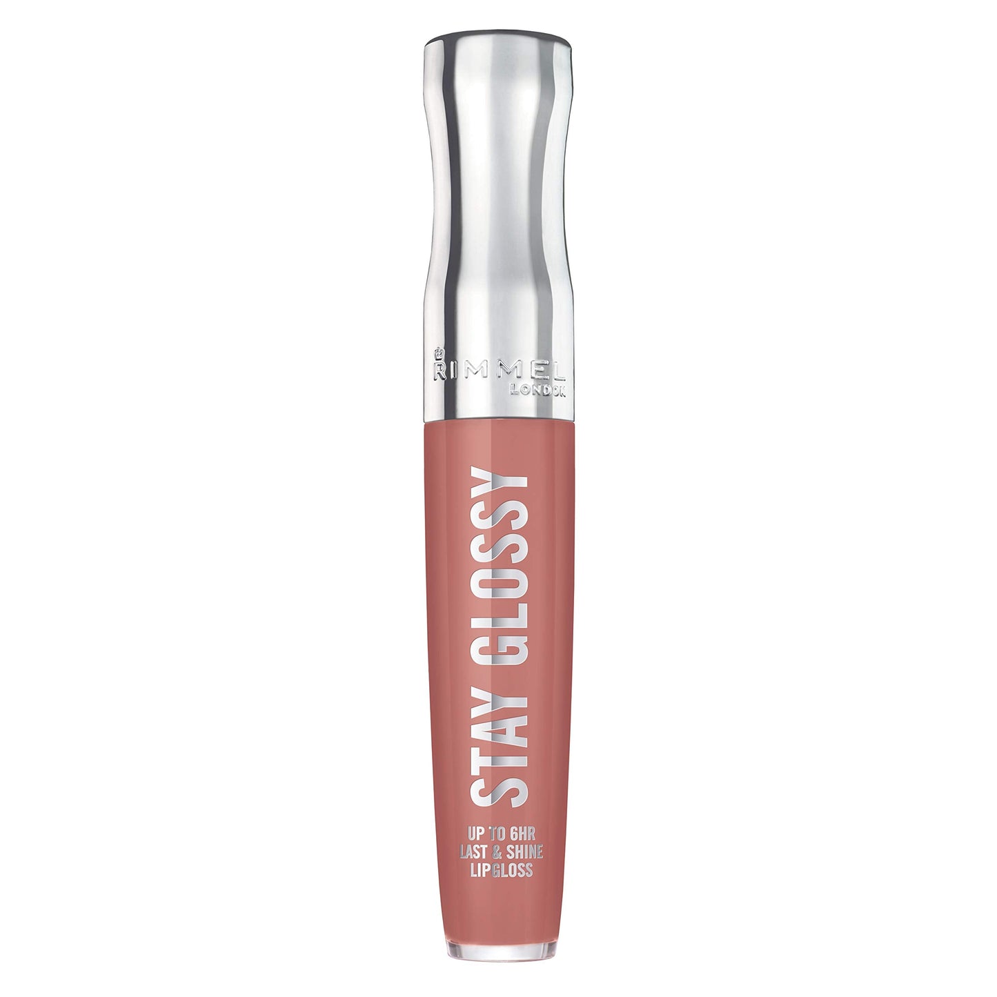 Rimmel Stay Glossy Lip Gloss Bundle - 340 Captivate Me! and 133 Bare Minimum, .18oz Each
