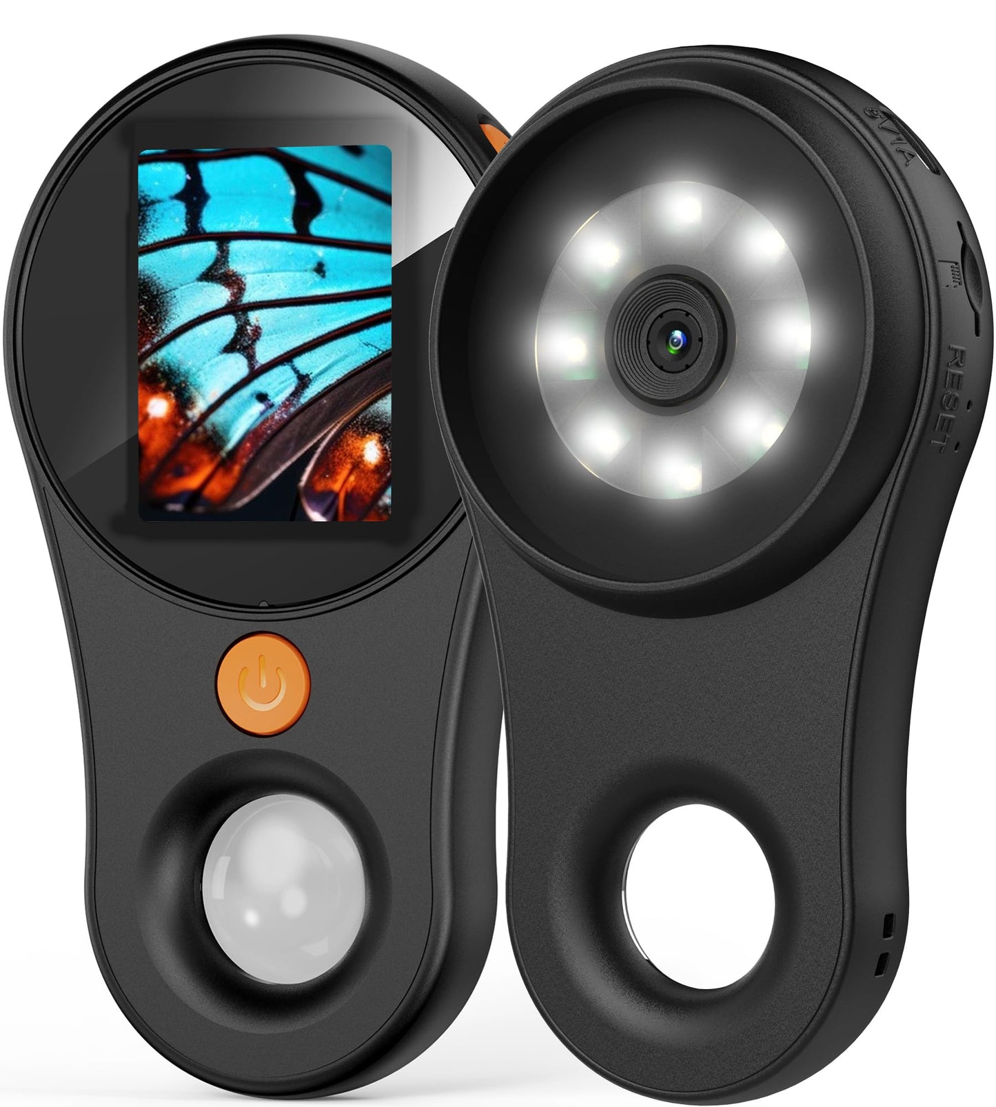 T TAKMLY Magnifying Glass with Light Portable Handheld USB Digital Microscope Macro Camera 2.0 inch IPS Color Screen Fixed Focus, 200w Pixel, 500x Magnification, Compatible with Windows, Mac OS