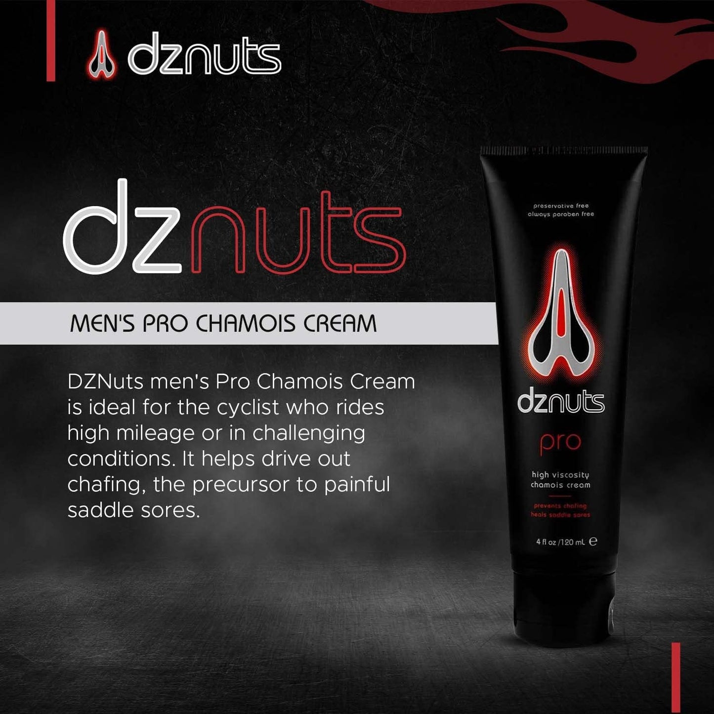 dznuts Men's Pro Chamois Cream with Microfiber Towel, Anti -Chafing Cream for Saddle Sores, Chafing, Rubbing, Inner Thighs Friction for Cyclists, Runners, Triathletes - 2 Pack (4 Fl Oz Each)