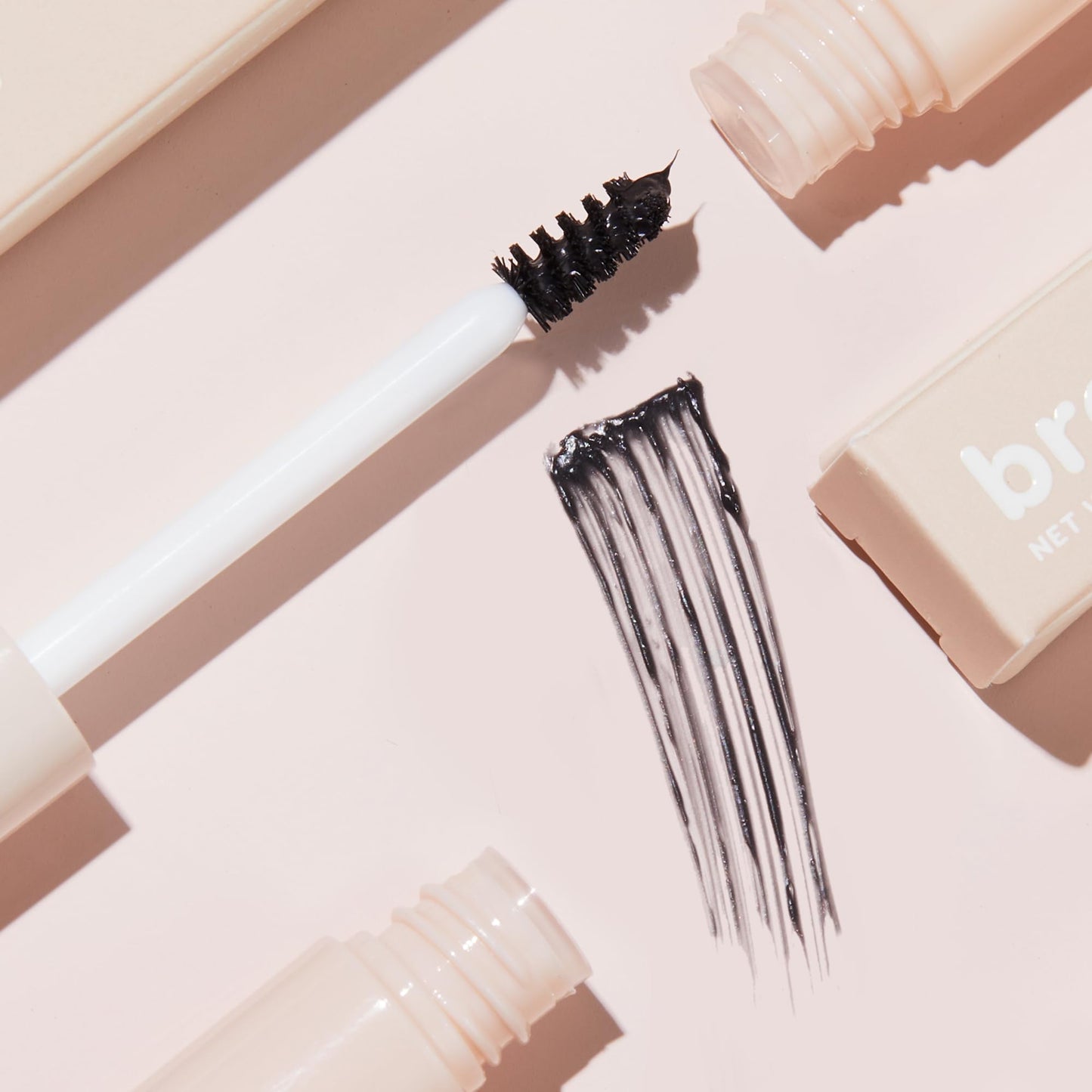 ColourPop Lightweight Brow Gel - Flexible Tinted Eyebrow Gel to Shape & Define Brows - 24 Hour Hold and Comfortable Formula to Help Naturally Shape & Set - Soft Black (0.11 oz)