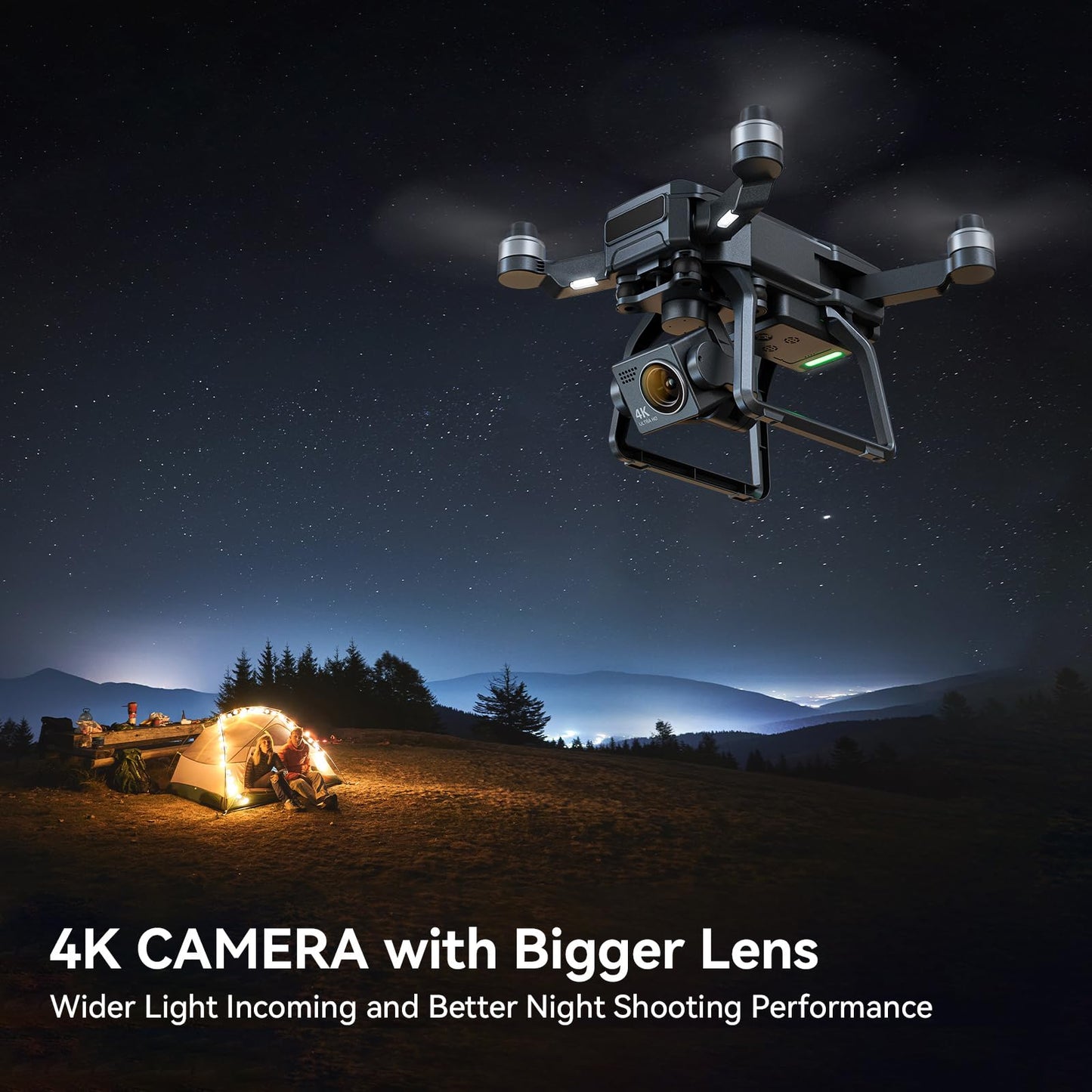 Bwine F7GB2 Pro Drones with Camera for Adults 4K UHD Aerial, 3-Axis Gimbal, 10000FT Control, 75 Mins Flight Time with 3 Batteries, GPS Follow, Waypoint, Orbit Fly, Auto Return, Beginner Mode