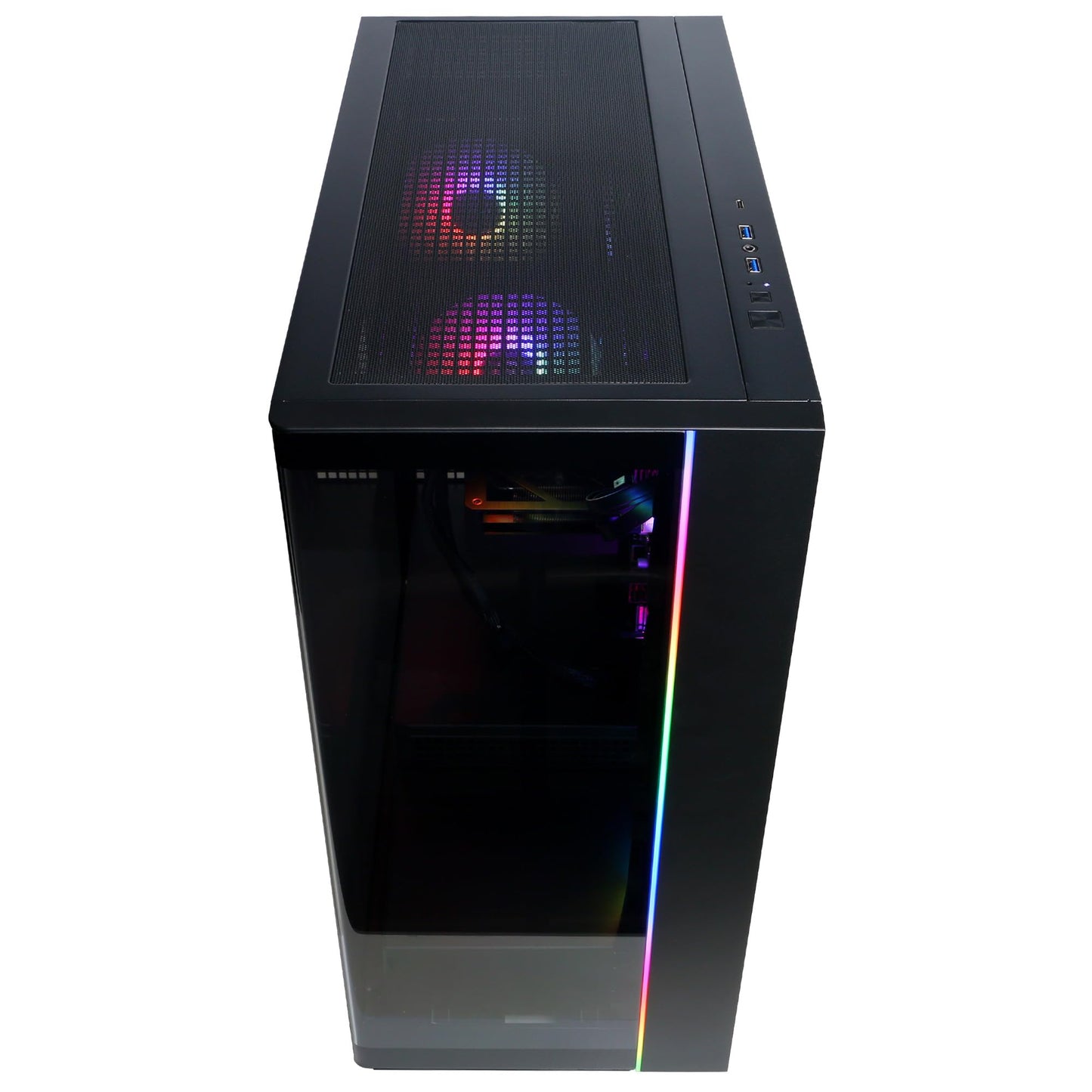 CyberPowerPC Gamer Master Gaming PC, AMD Ryzen 7 8700F 4.1GHz, GeForce RTX 5060 Ti 8GB, 16GB DDR5, 1TB PCIe 4.0 SSD, WiFi Ready & Windows 11 Home (GMA2900A2)