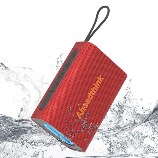 Aheadthink Bluetooth Speaker, Portable Wireless, IPX5 Waterproof, Bluetooth 5, RGB Color Lights, Loud Stereo Sound, Bass, TWS Pairing, for Party, Home, Outdoor, Traveling