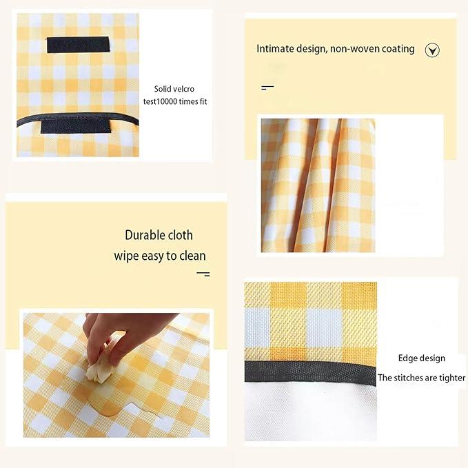 1 Foldable Picnic Blanket Large Size 80 ""x 80"" Family Outdoor Camping Dinner for 8 People can sit 40 ""x 60"" Couples Exclusive mat, (80 ""×80 ""), Yellow