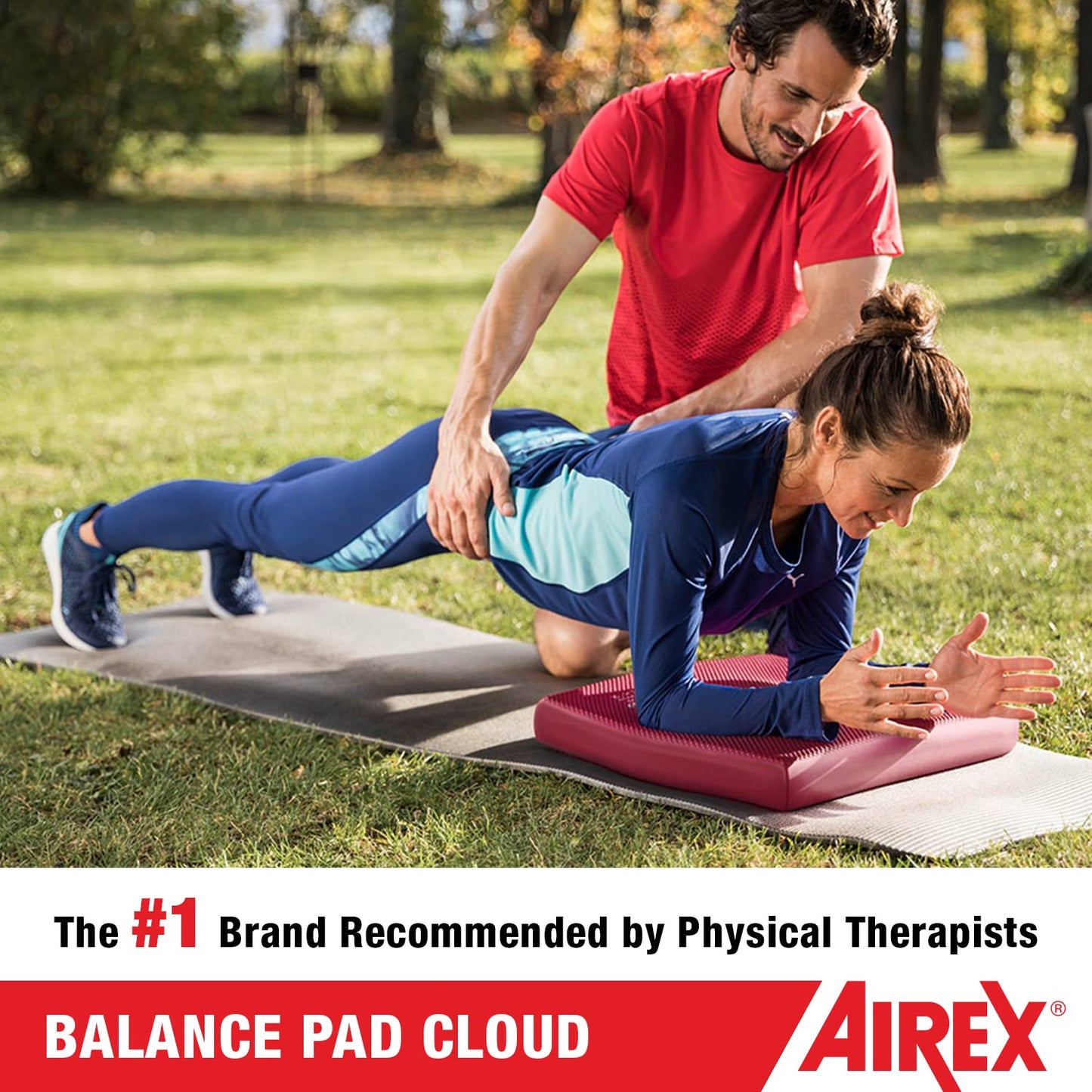 AIREX Cloud Balance Pad, Ruby Red