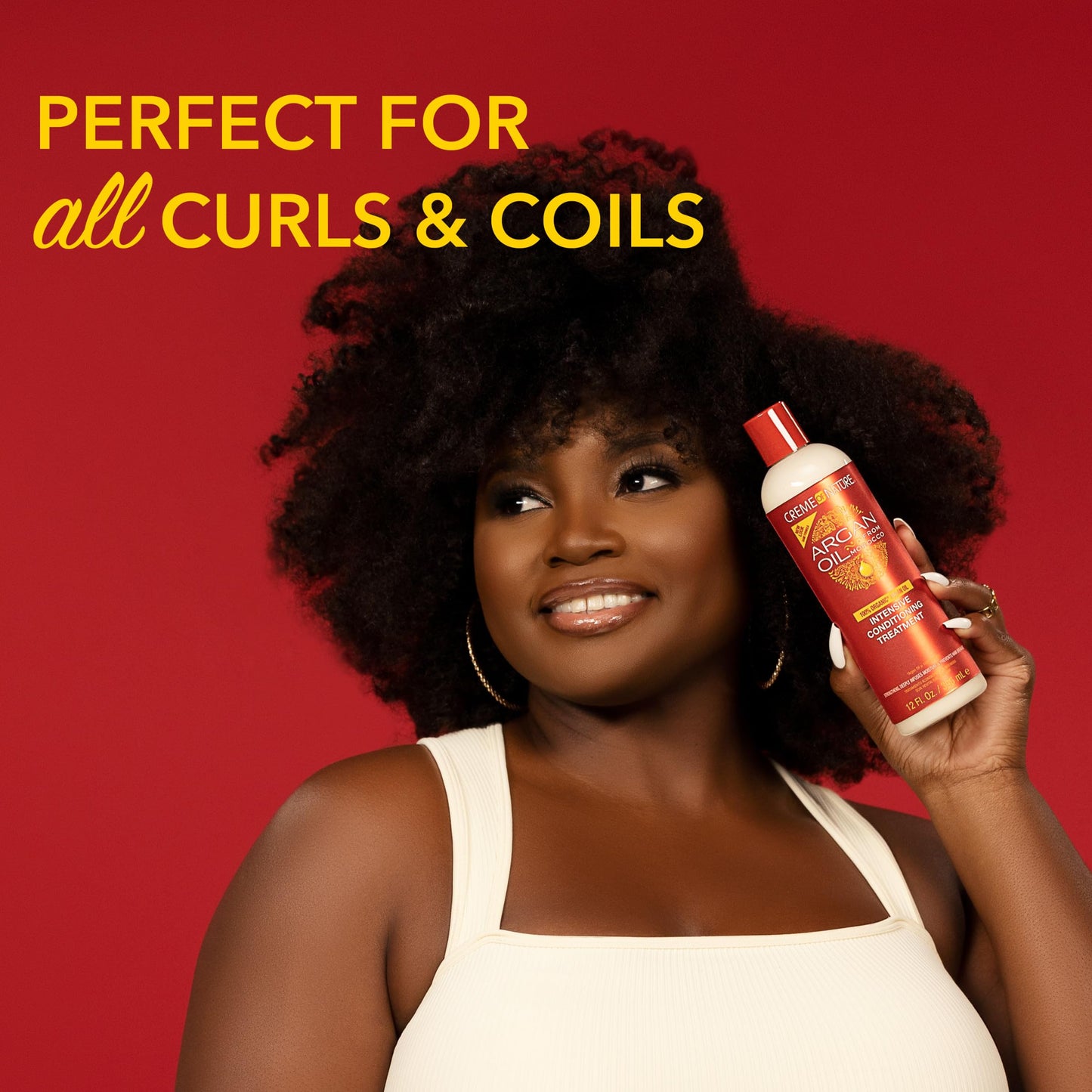 Creme of Nature, Argan Oil for Hair, Intensive Conditioning Treatment, Argan Oil of Morocco, Moisturizing Hair Care, 15.2 Fl Oz