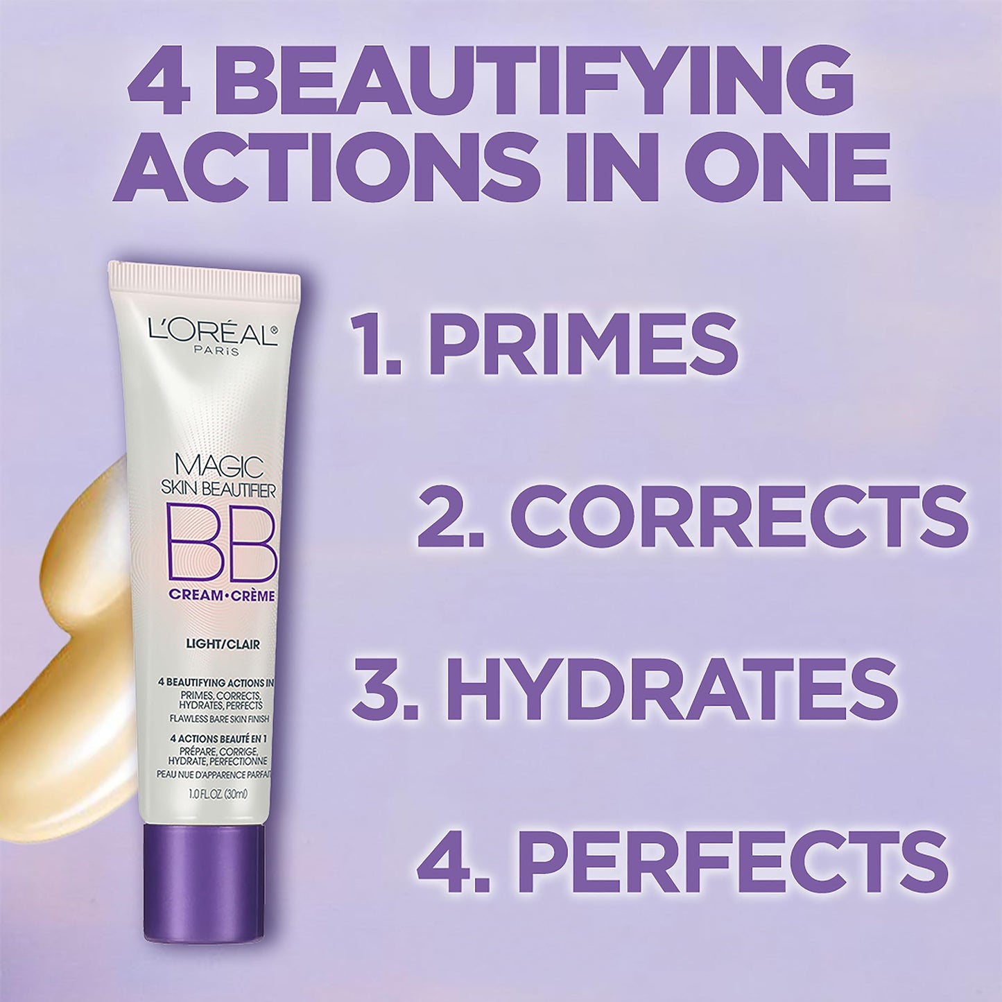 L’Oréal Paris Magic Skin Beautifier BB Cream, 1 Ounce (Pack of 3)