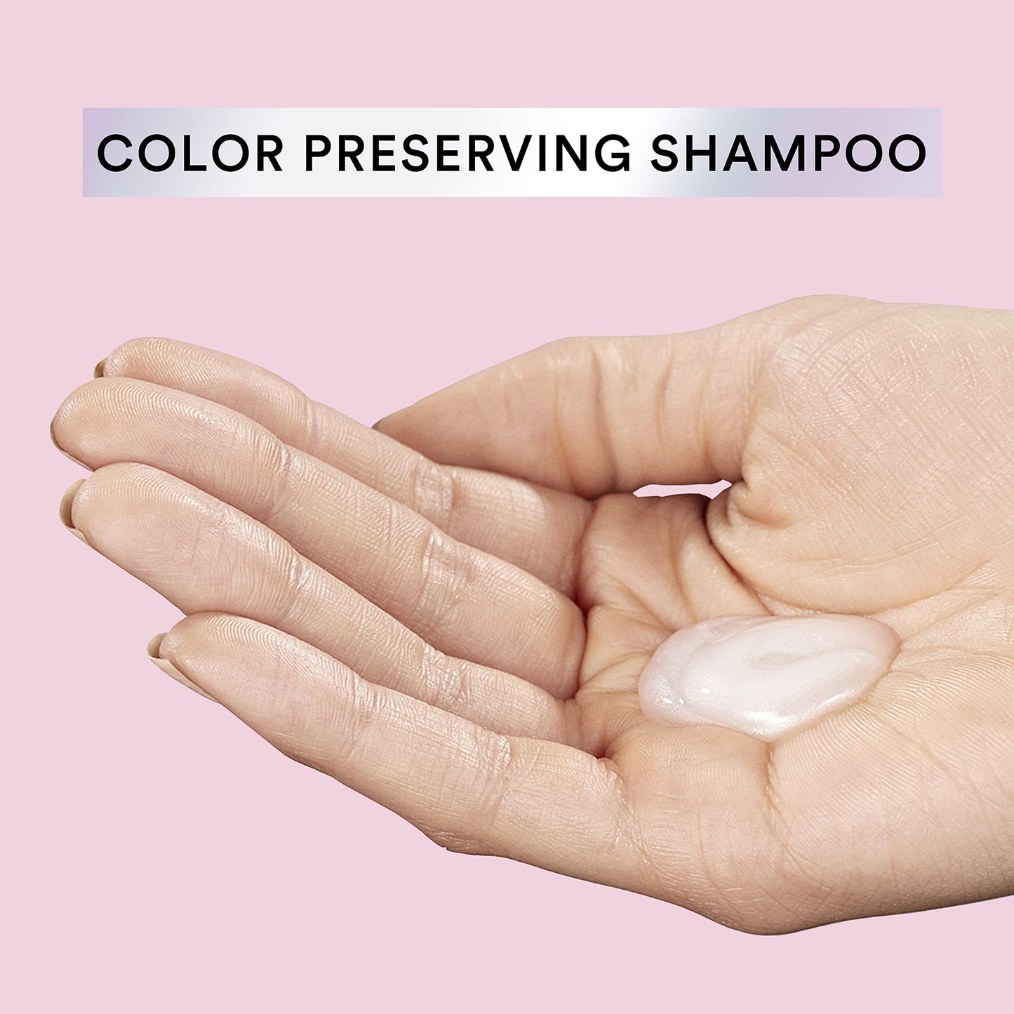Suave Pink Shampoo For Color Treated Hair Vivid Color Sulfate Free Shampoo To Prevent Color Fade 16.5oz