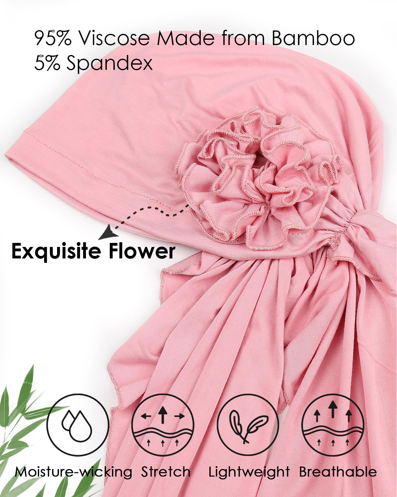 Alnorm 2 Pack Elegant Chemo Headwrap Pretieds