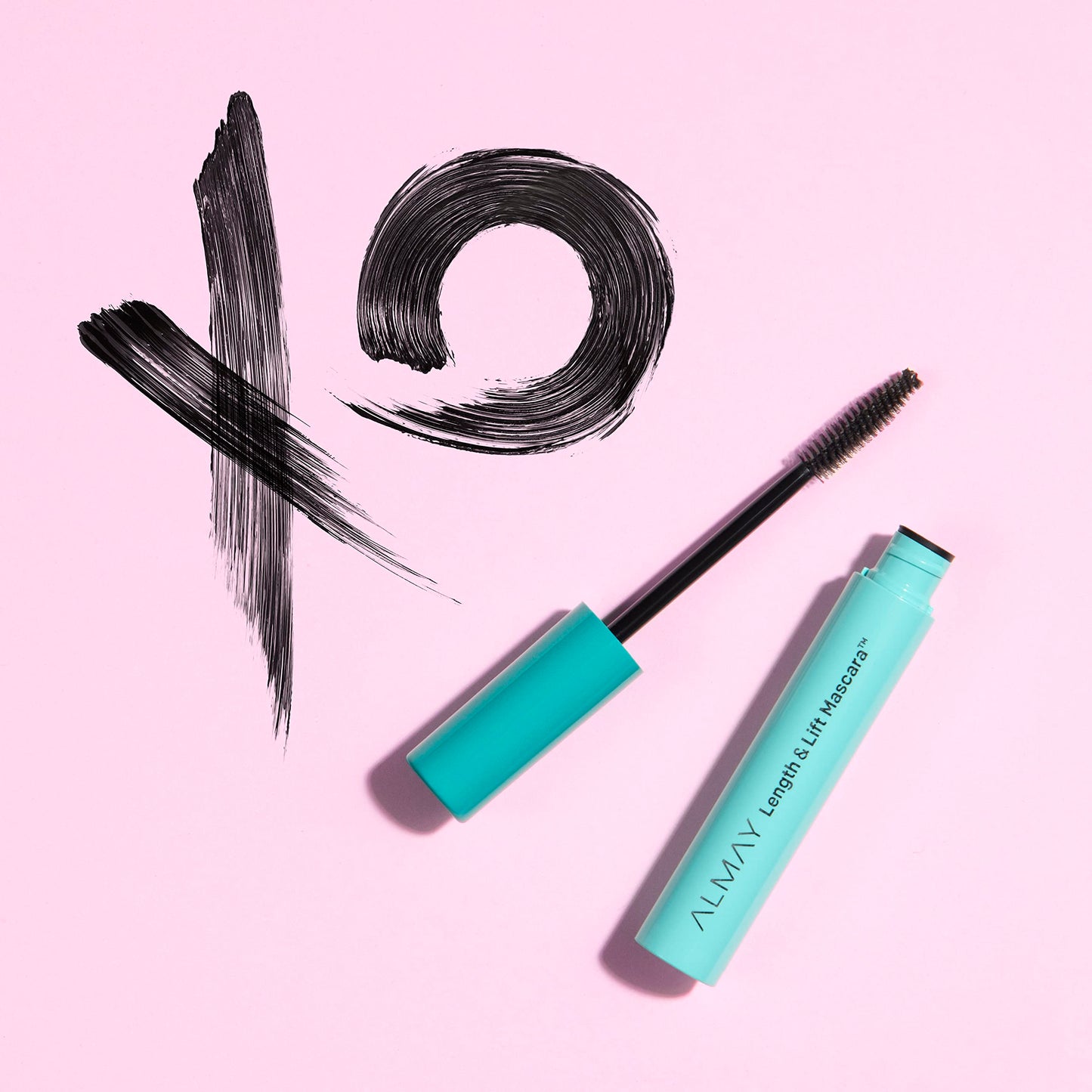 Almay Lengthening Mascara, Volume & Lift, Eye Makeup, Hypoallergenic and-Fragrance Free, 040 Waterproof Black, 0.24 fl oz.