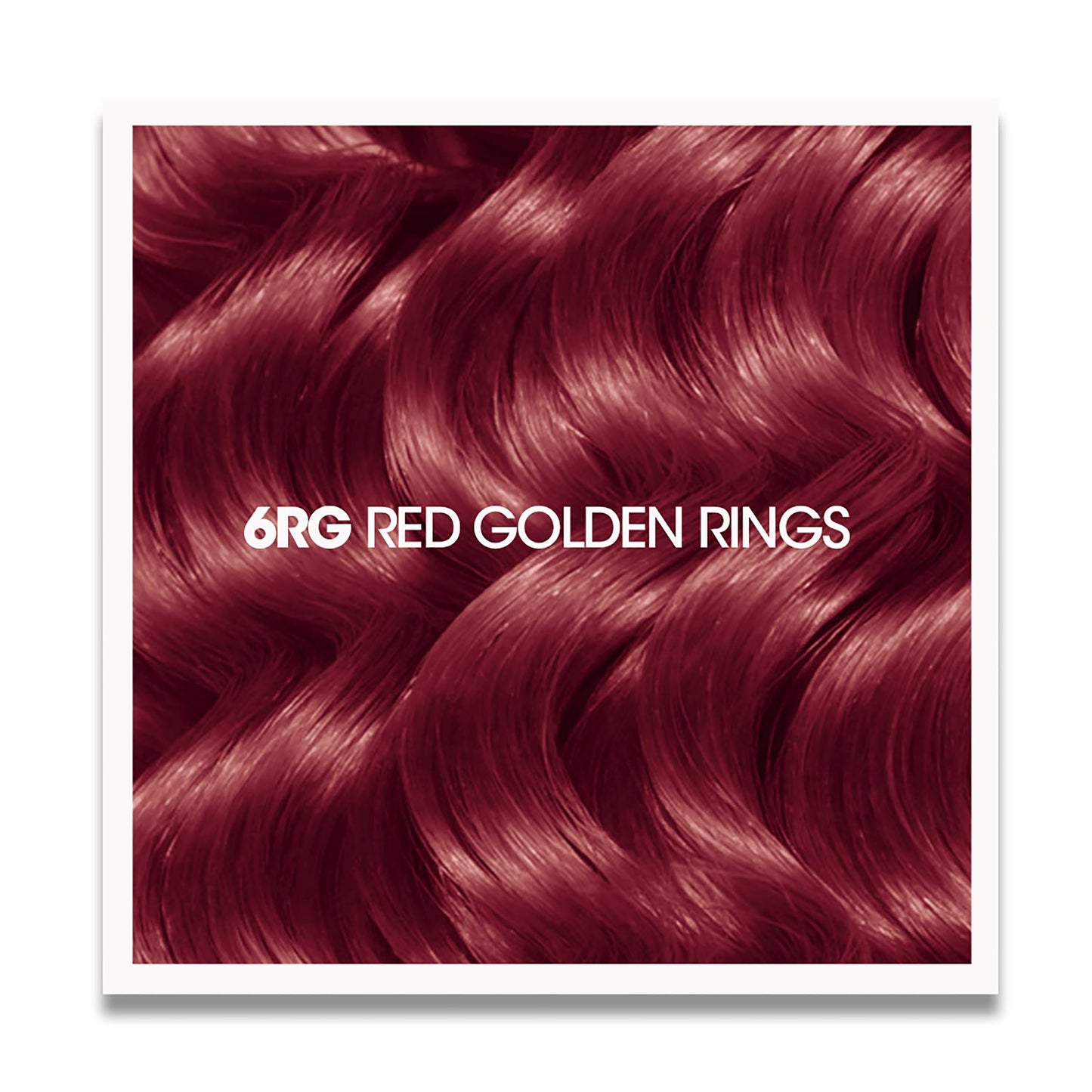 All About Curls 6RG Red Golden Wings Permanent Hair Color (Prep + Protect Serum & Hair Dye for Curly Hair) - 100% Grey Coverage, Nourished & Radiant Curls