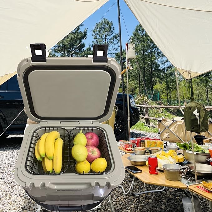 Cooler Basket for YETI Roadie 24,Keep Smaller Items Dry and Stay Goods High,YETI Roadie 24 Accessories,YETI Ice Compatible with YETI Cooler Accessories,Good to Hold Fruit,Utensils,etc