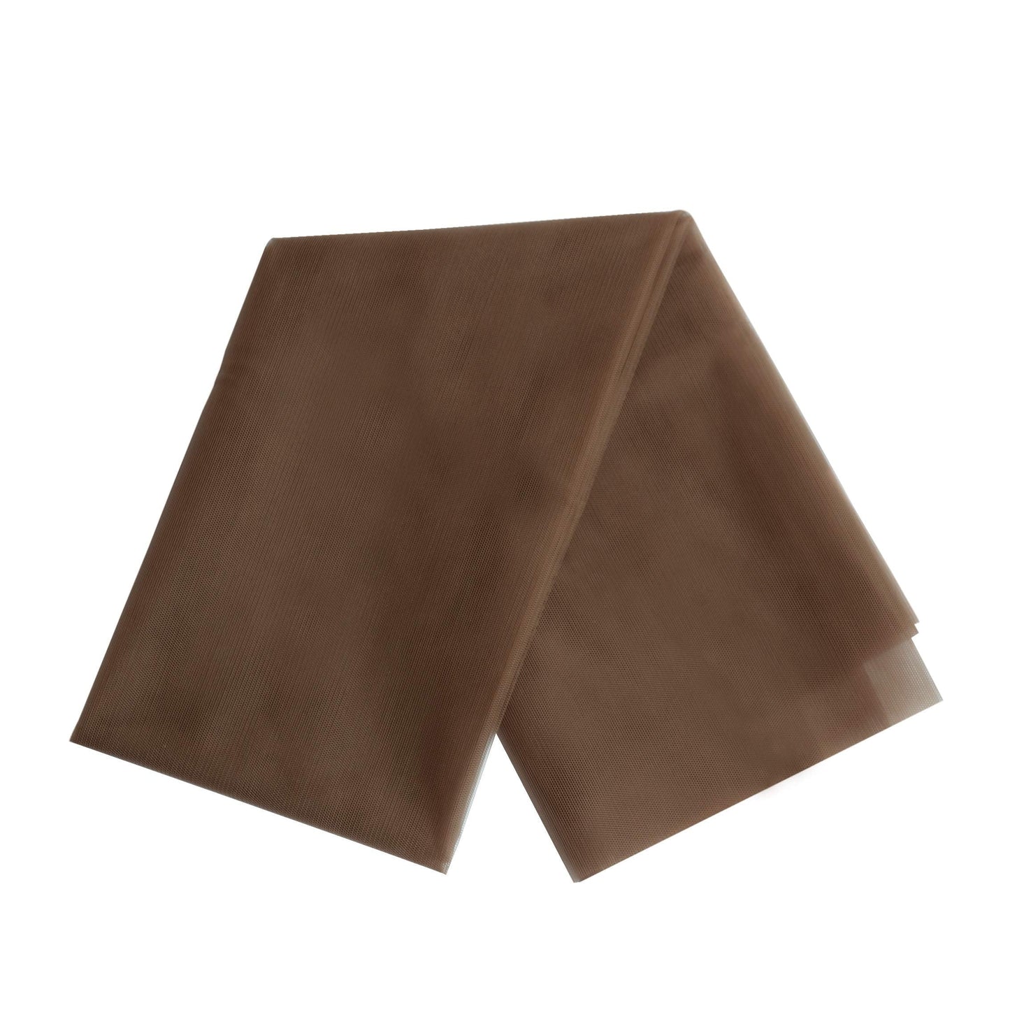 1 Yard Swiss Lace Net for Wig and Wig Caps Making Lace Wigs Material or Lace Closure Hair Net (Dark Brown)