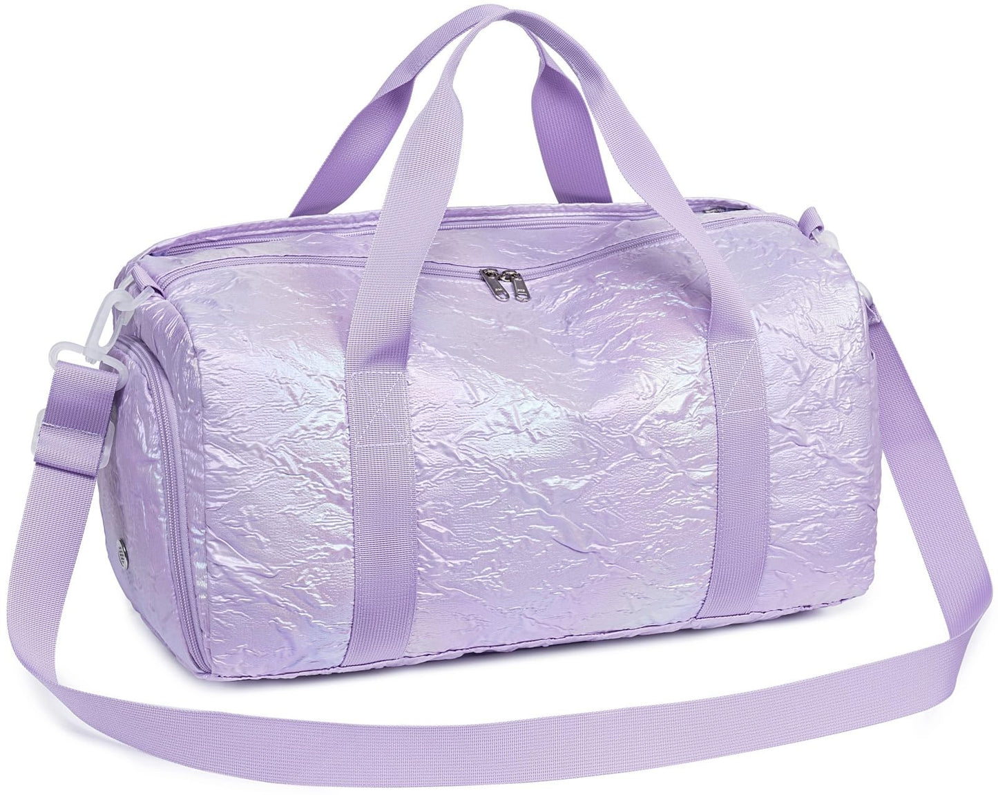 BLUBOON Duffle Bag Girls Kids Cute Gym Bag with Shoes Compartment & Wet Separation Waterproof Sports Overnight Travel Bag