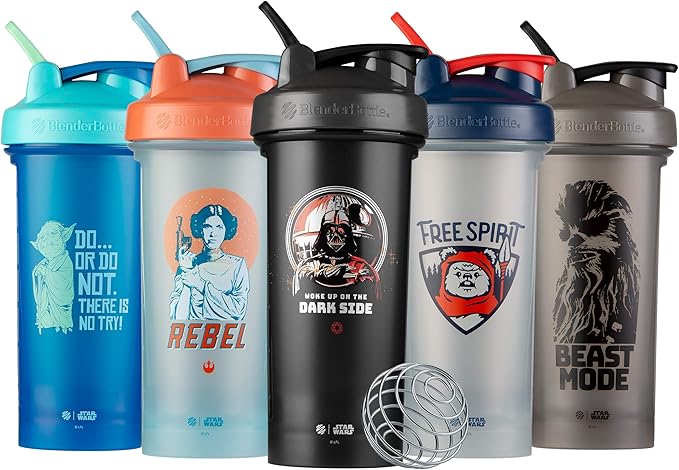 BlenderBottle Star Wars Classic V2 Shaker Bottle Perfect for Protein Shakes and Pre Workout, 28-Ounce, Beast Mode