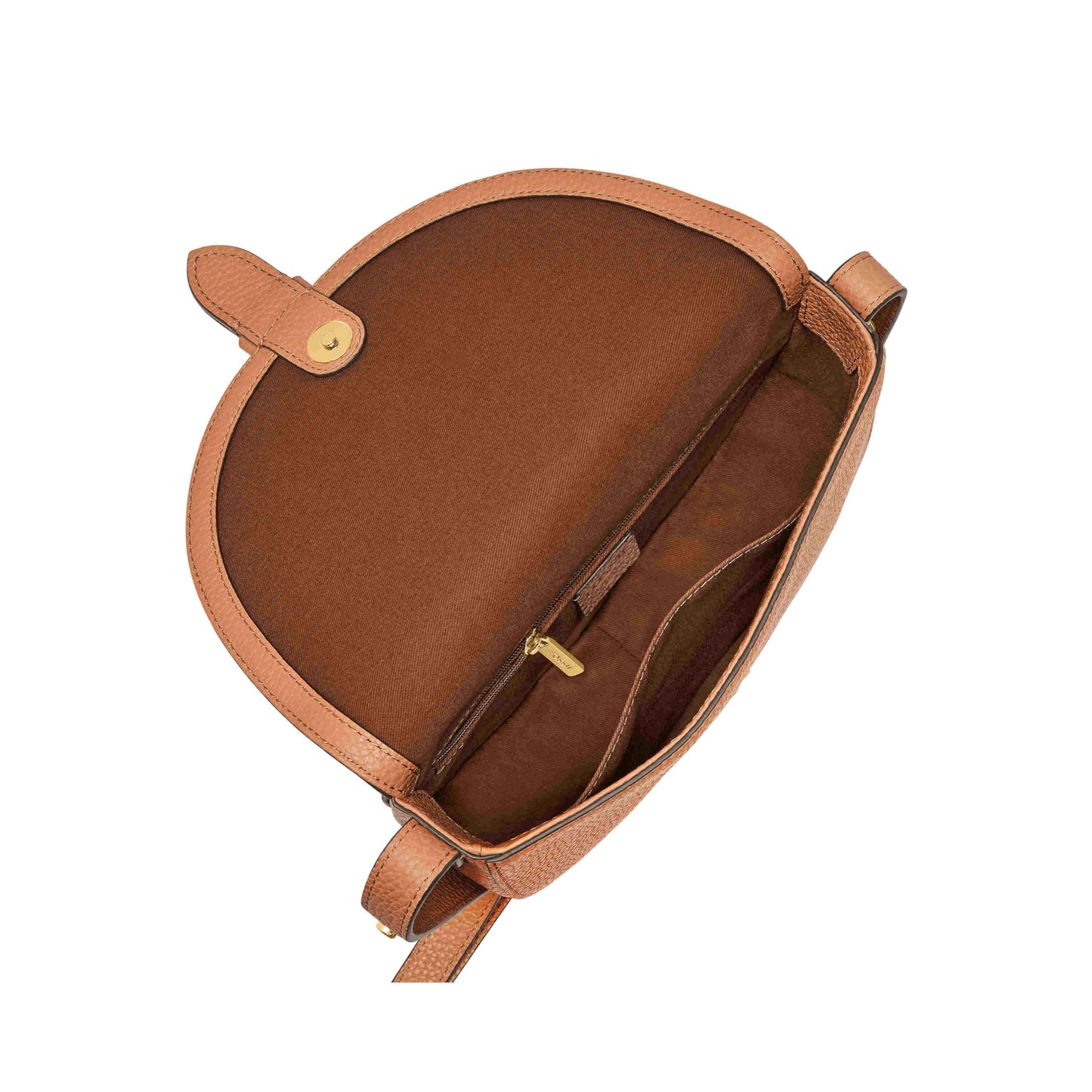 Fossil Everleigh Flap Crossbody Bag, Dust