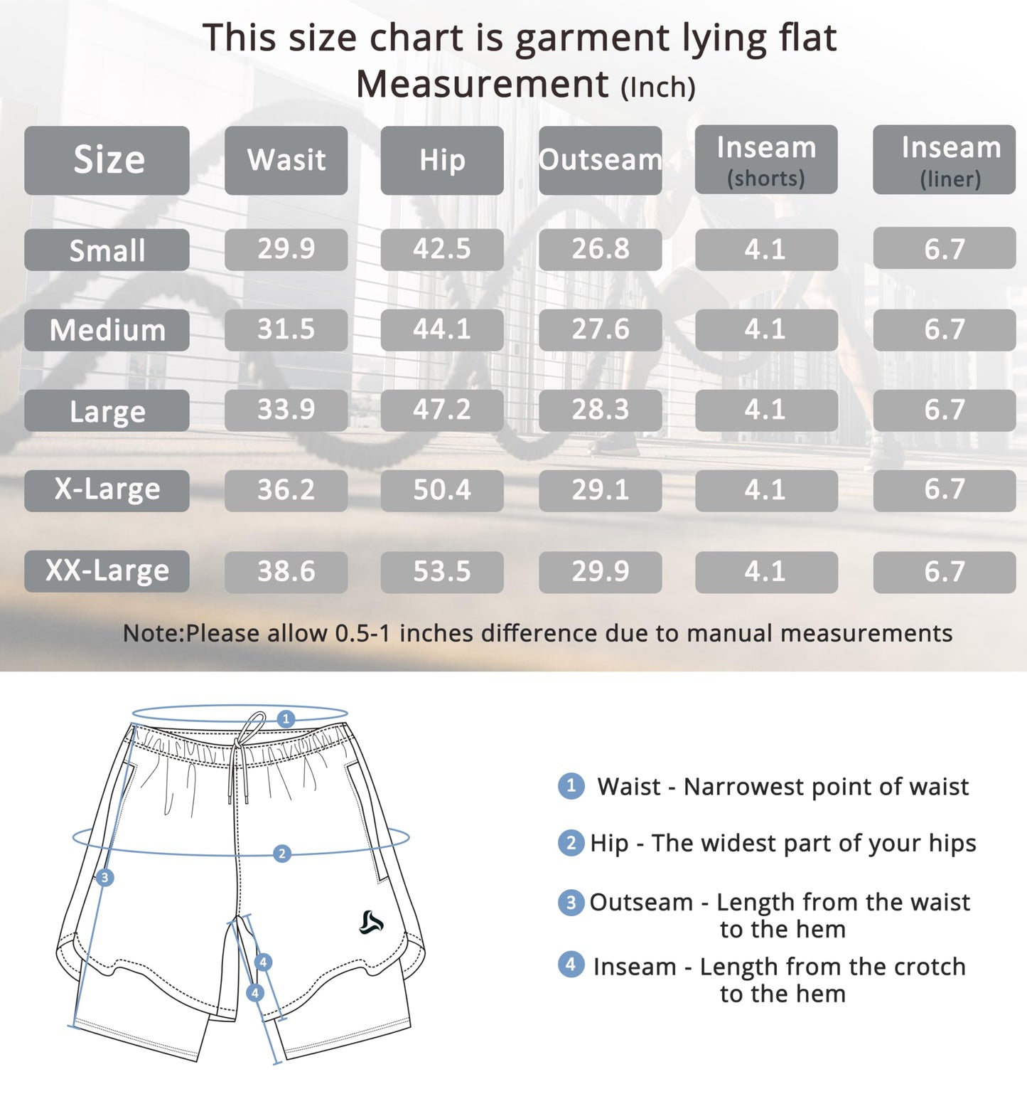 SILKWORLD Mens Running Shorts 3 Piece Quick Dry Workout Shorts Gym Shorts with Compression Liner, Black#3, Medium