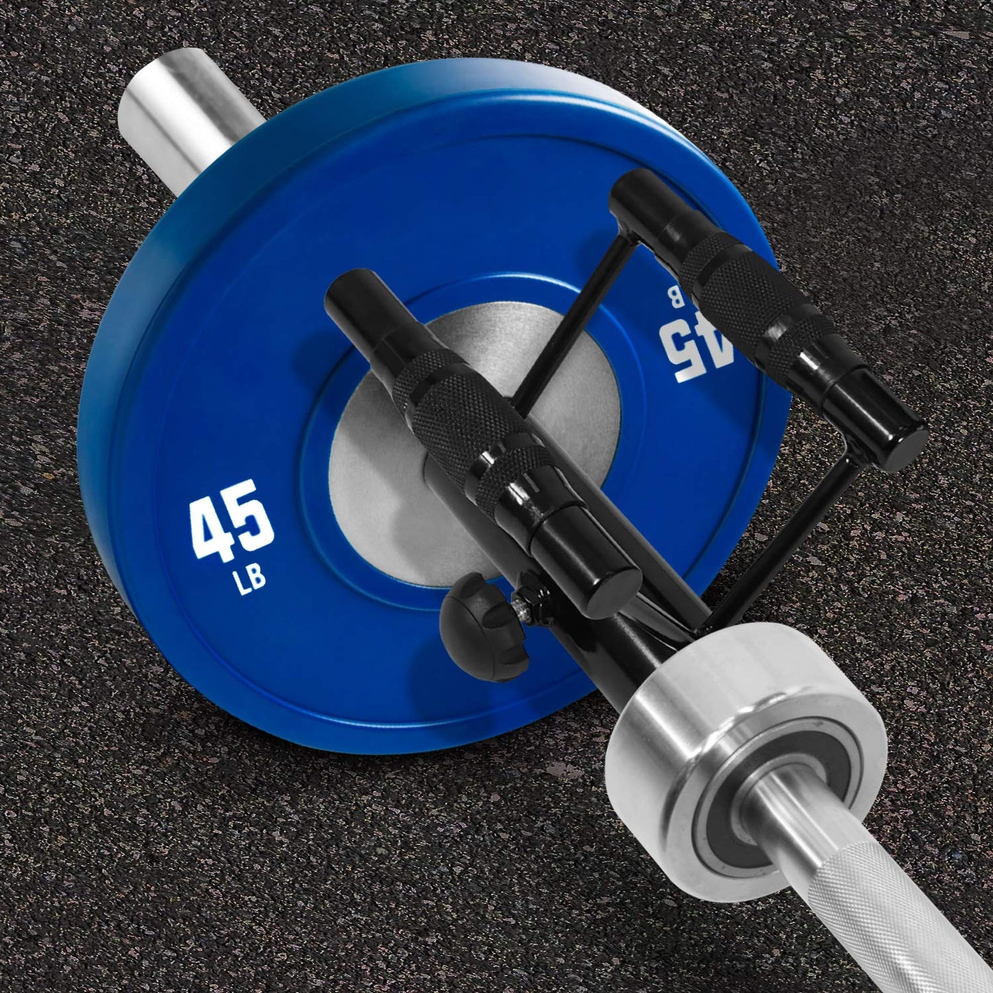 Yes4All Landmine Double D Row Handle/Landmine Handle Attachment with Textured Rubber Handles – Double D Landmine Handle Fits 2-inch Olympic Bars