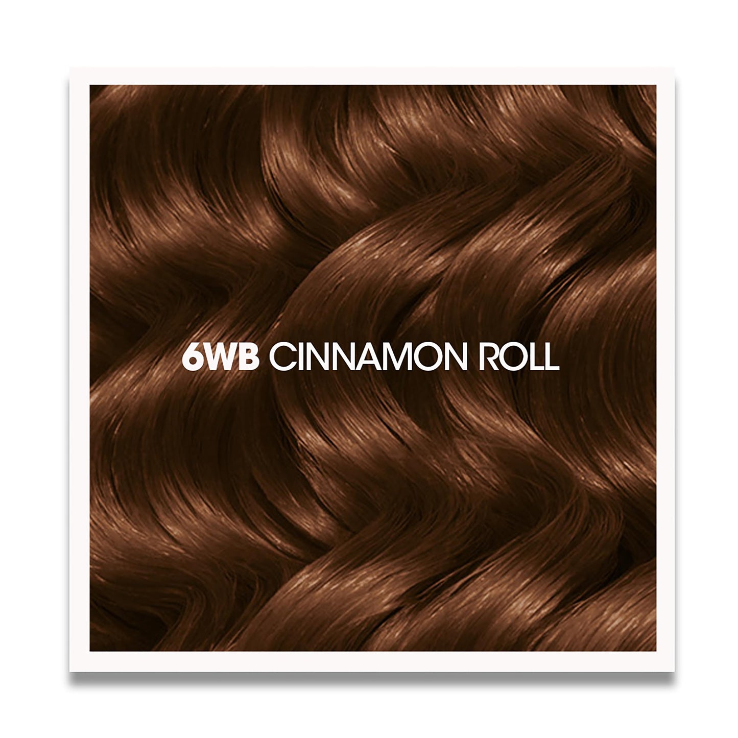 All About Curls 6WB Cinnamon Roll Permanent Hair Color (Prep + Protect Serum & Hair Dye for Curly Hair) - 100% Grey Coverage, Nourished & Radiant Curls