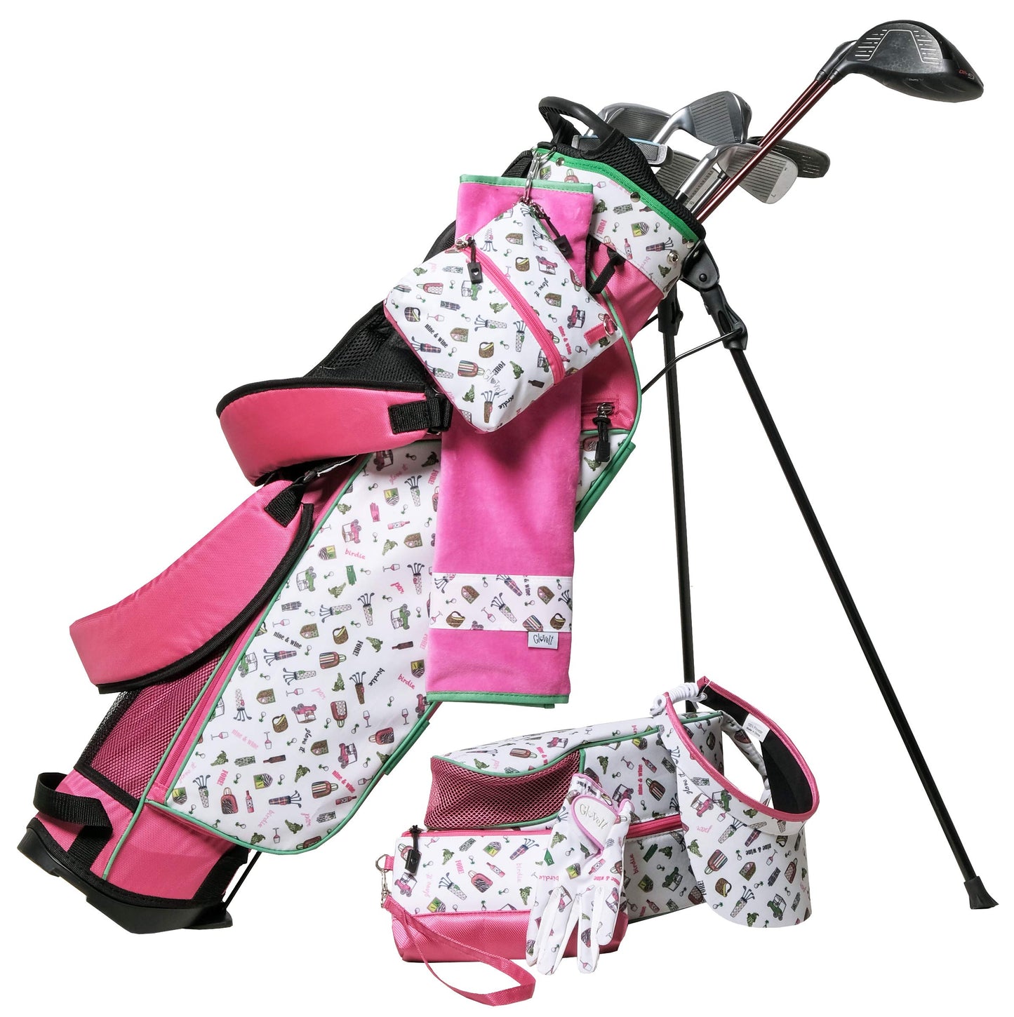 Glove It Women's Nine and Wine Golf Glove (Small, Right Hand)