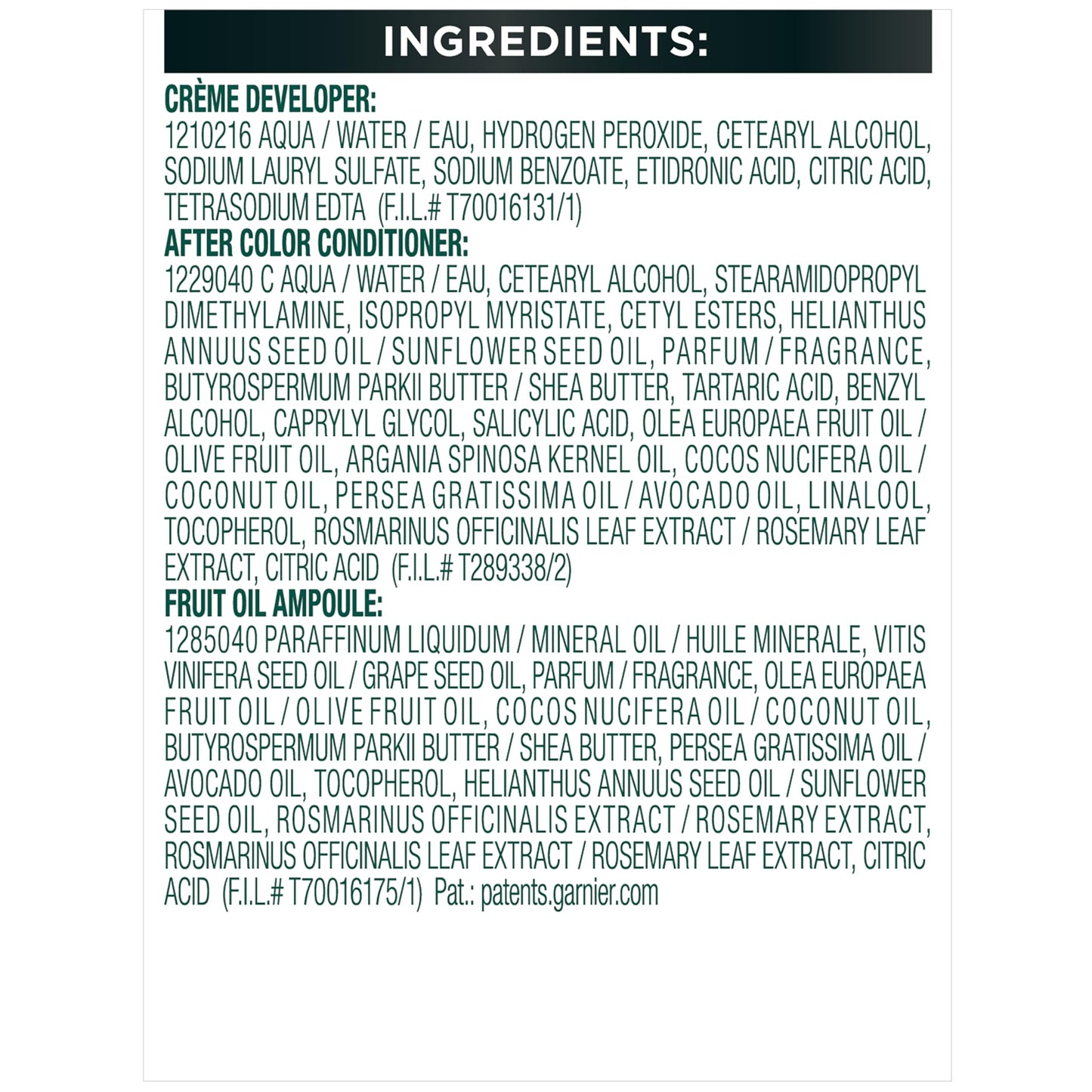 Garnier Hair Color Nutrisse Ultra Color Nourishing Creme, BL11 Jet Blue Black (Black Currant) Permanent Hair Dye, 1 Count (Packaging May Vary)