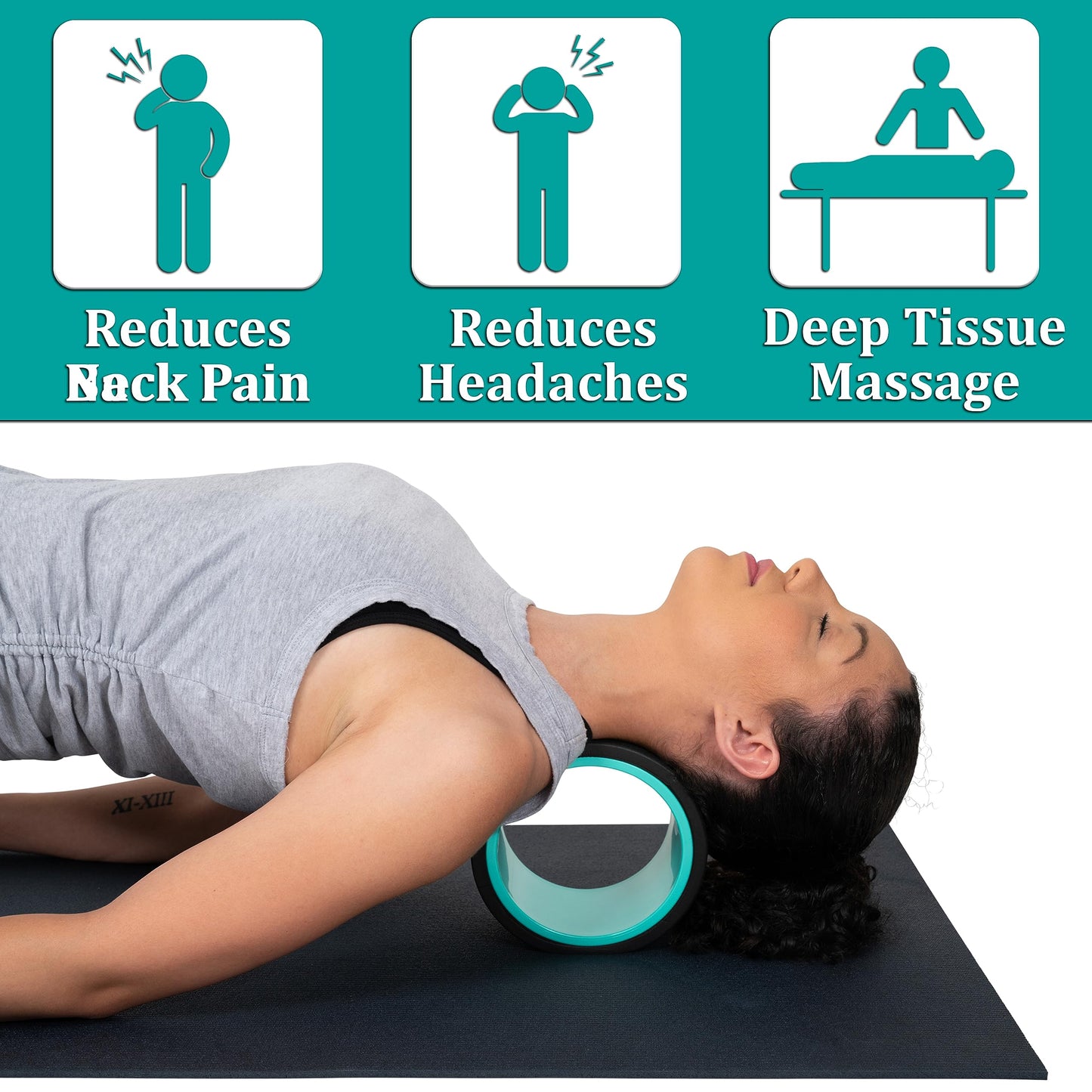 Back Stretcher Cracker Roller (Small)- 6.7 Inches