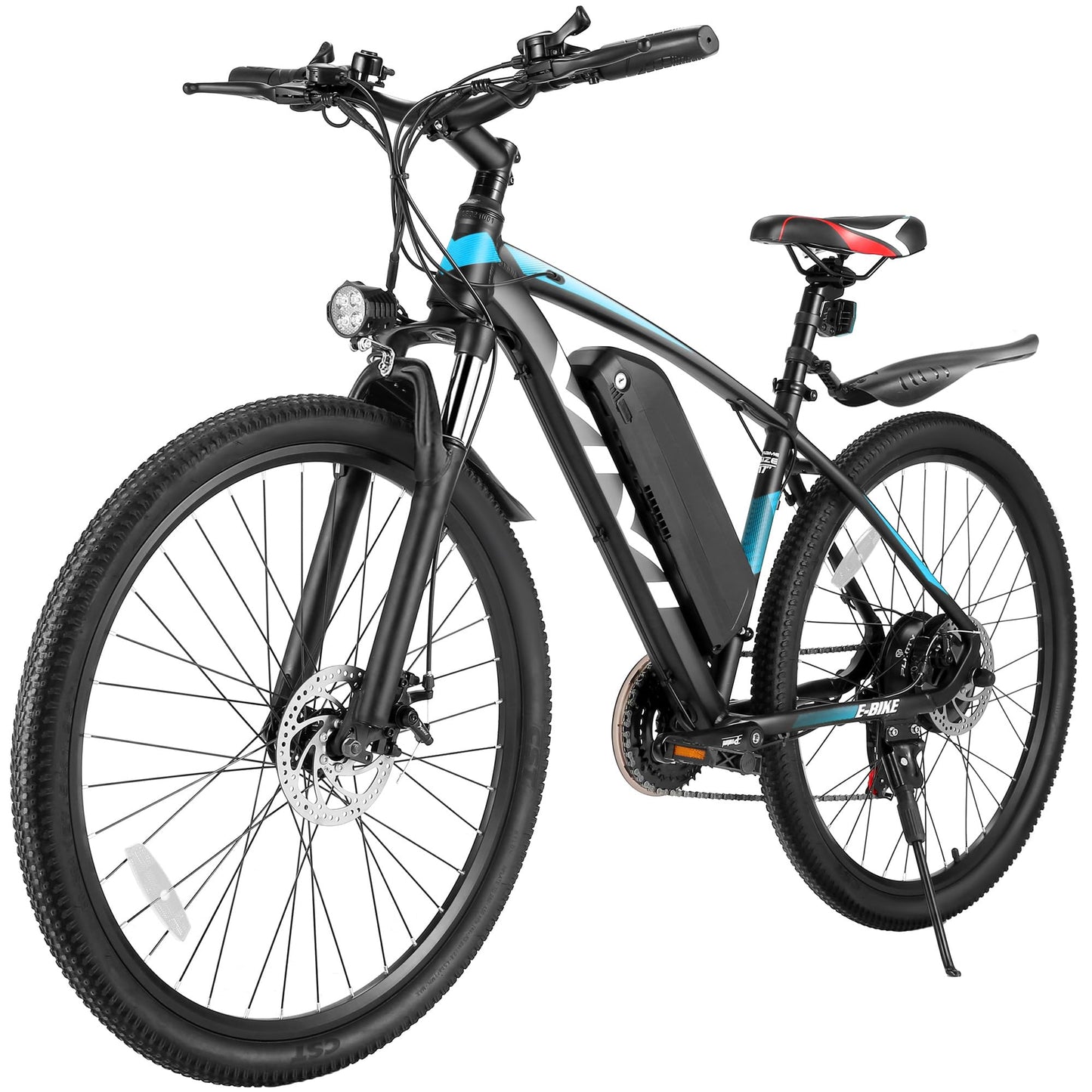 Vivi Electric Bike, 27.5" Electric Bike for Adults, Peak 1000W Ebike 22MPH Electric Mountain Bike with 48V 499.2WH Battery, Up to 50 Miles, 21 Speed Adult Electric Bicycles, UL 2849 Certified