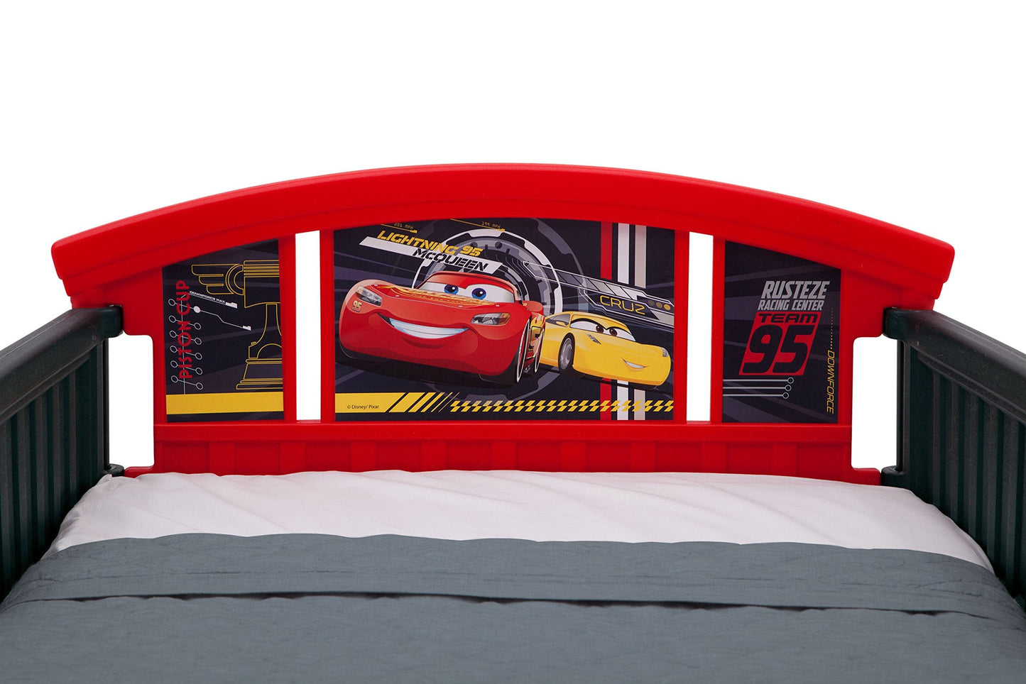 Delta Children 3D-Footboard Toddler Bed, Disney/Pixar Cars 3
