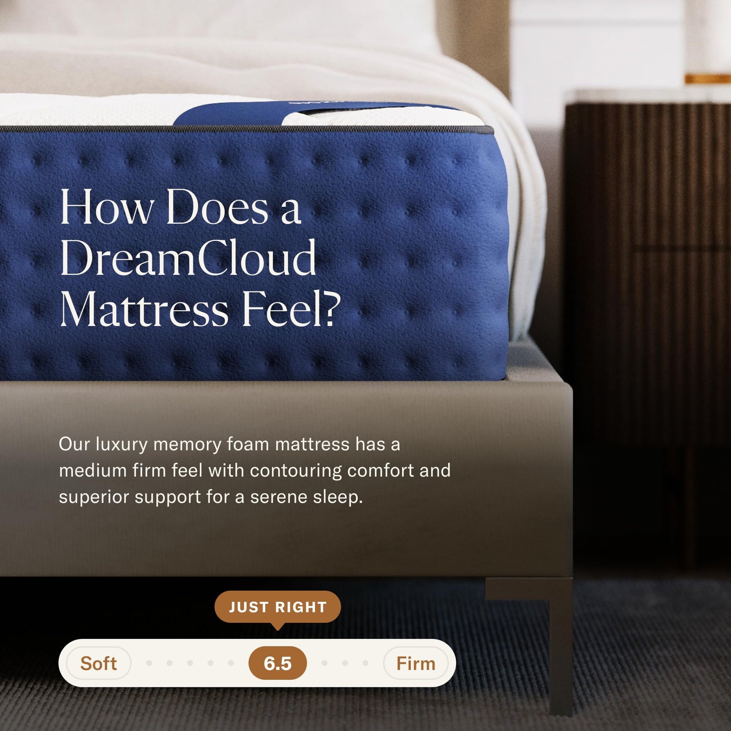 DreamCloud 12" Twin Mattress - Luxury Gel Memory Foam - 365 Night Trial - Premium Pressure-Relieving Layers - Forever Warranty - CertiPUR-US® Certified