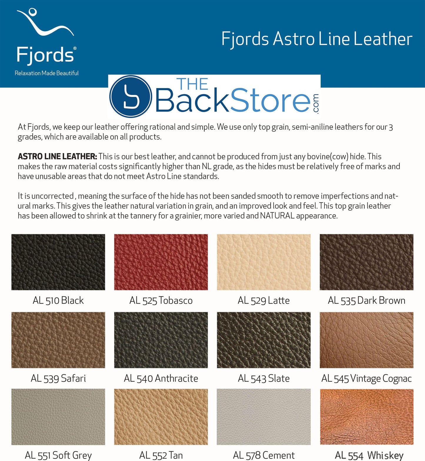 Fjords Milan Small Power Recline Swivel Swing Relaxer Recliner Chair in AL 545 Vintage Cognac Astro Line Leather