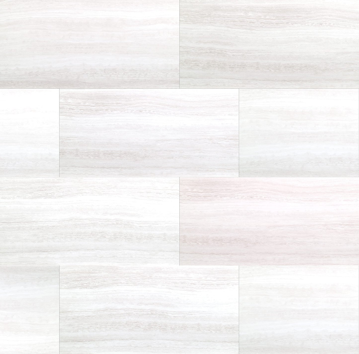 MSI AMZ-LVT-0174P 7 inch x 48 inch Luxury, Rigid Core Planks, Tile, Click Lock Floating Floor, Waterproof LVT Vinyl, 11.81" W x 23.62 L X 5mm T, White Ocean White-Cool, 1278 Square Feet