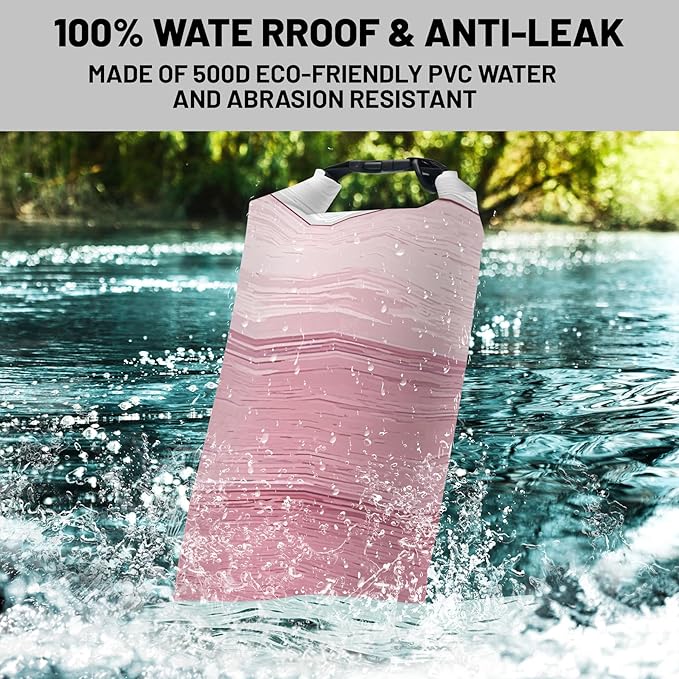 Waterproof Dry Bag,Roll Top Waterproof Backpack 2L/5L/10L/20L/30L/40L Floating Lightweight Bags for Kayaking, Boating, Fishing, Swimming Camping