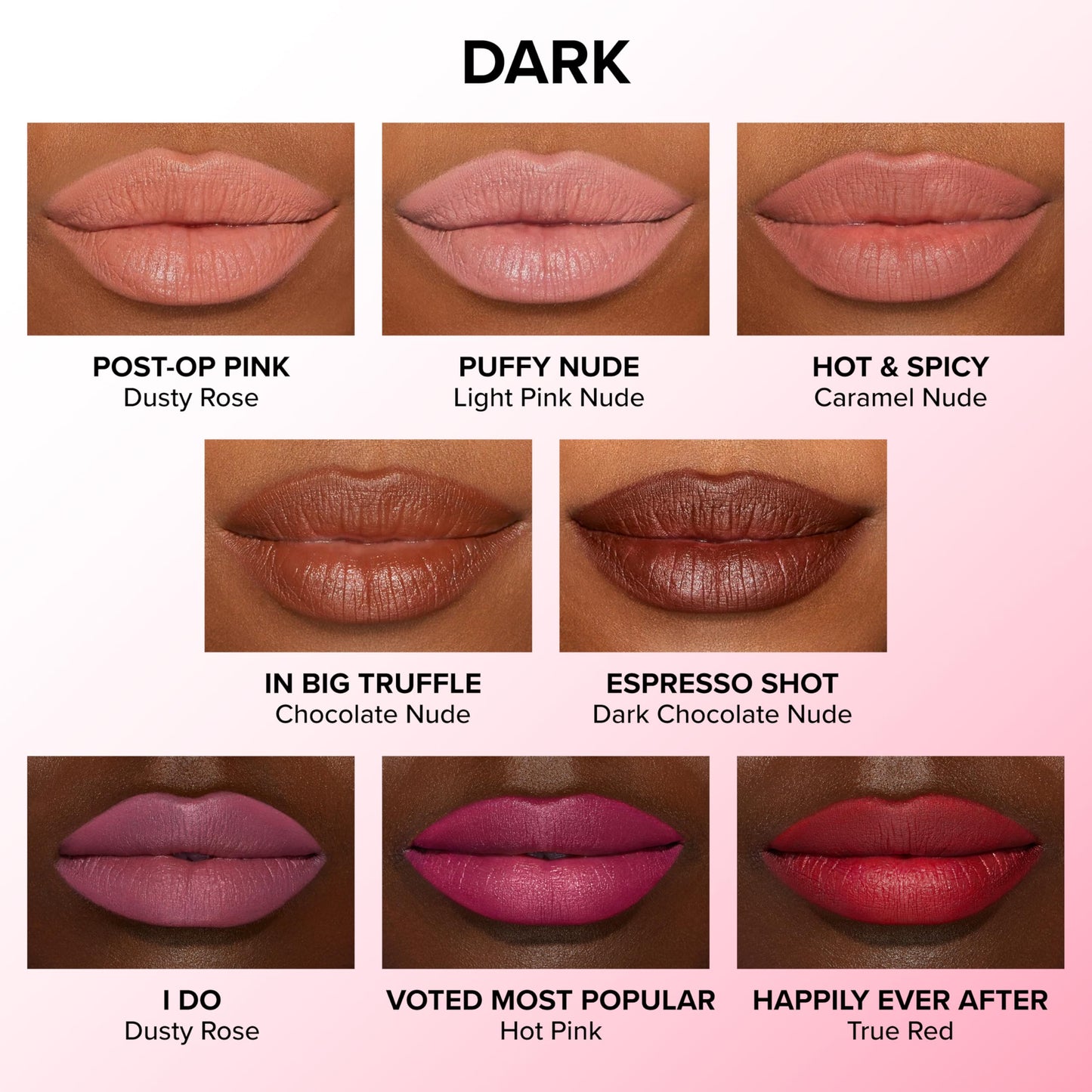 Too Faced Lip Injection Extreme Lip Shaper Plumping Lip Liner | Long Lasting + Smudge Proof, Post-Op Pink