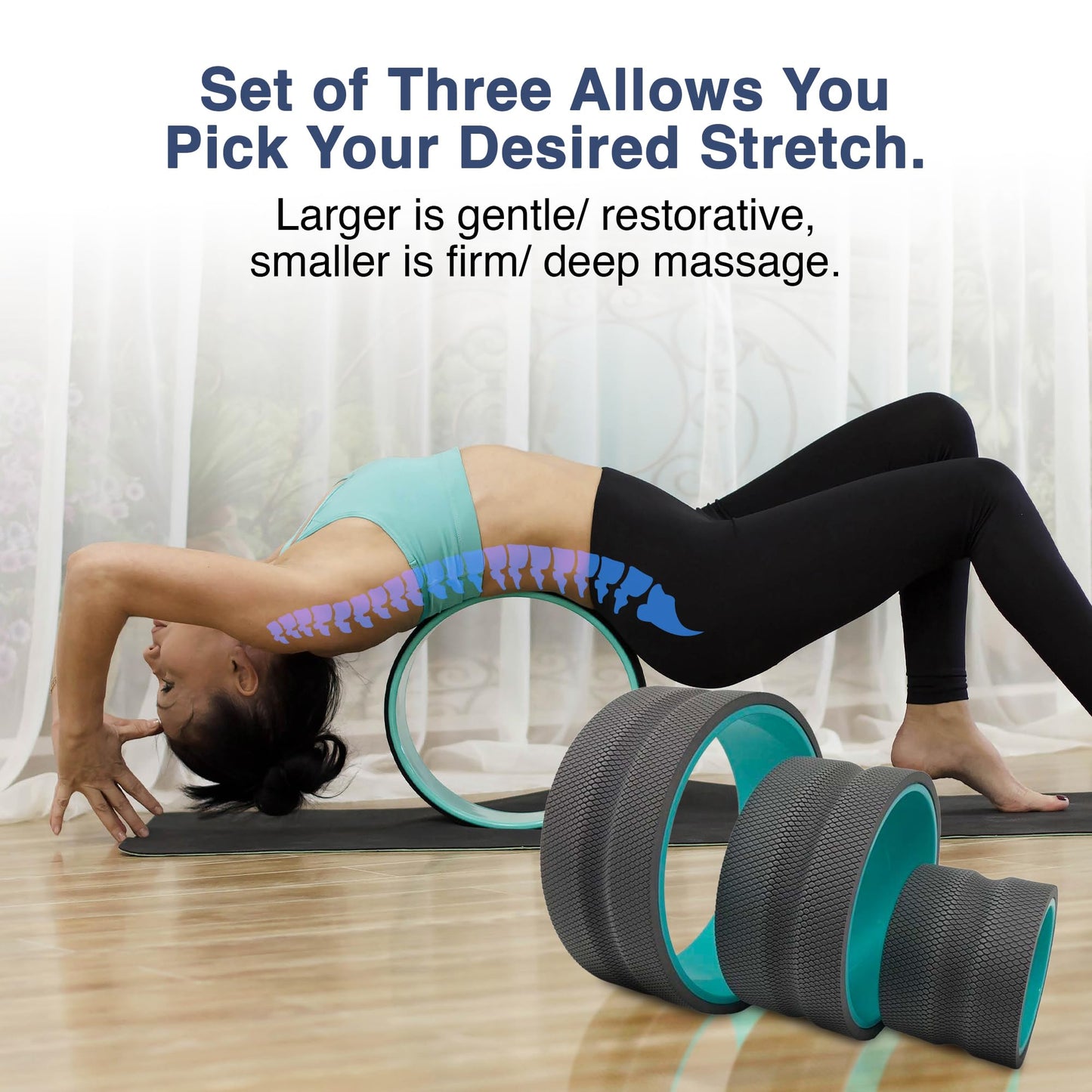 Back Stretcher Cracker Roller (Medium)- 10.63 Inches