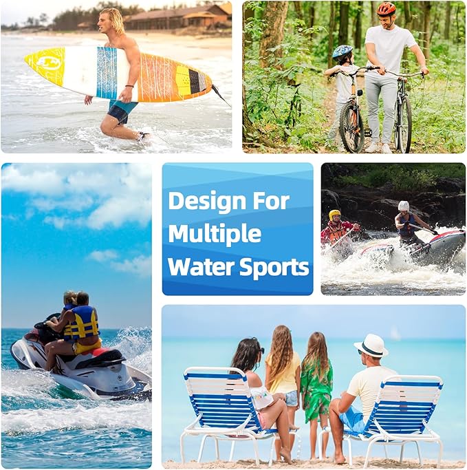 Waterproof Dry Bag with Adjustable Waist Strap Large Capacity Waterproof Waist Bag for Kayaking Boating Fishing Cycling (Green)