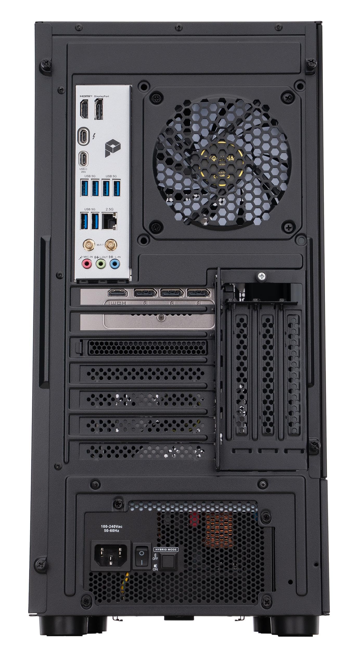 ABS Aeolian Aqua Gaming PC - Windows 11 - Intel Core Ultra 7 265KF - GeForce RTX 5070 Ti - DLSS 4 - AI-Powered Performance - 32GB DDR5 6000-2TB M.2 NVMe SSD - AA265KF5070TI