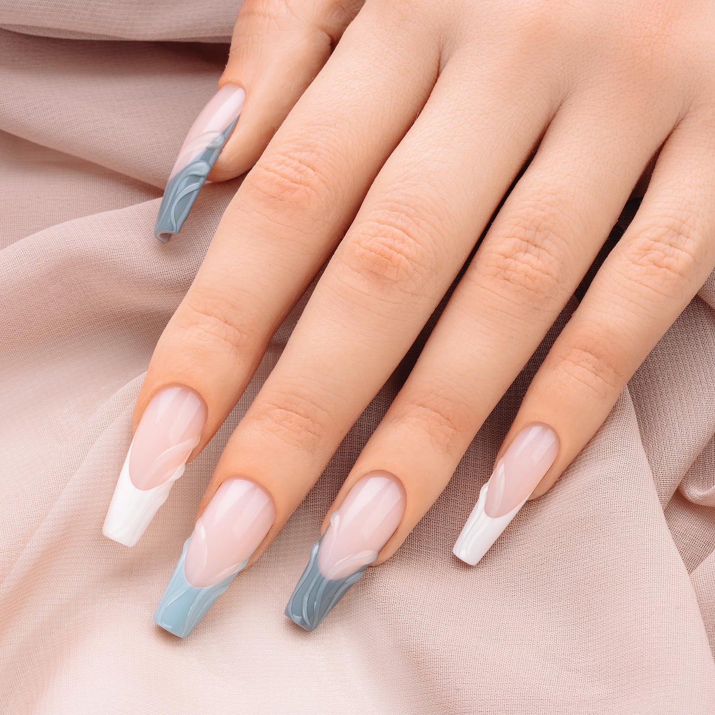Apres Gel Couleur Combo Set, 5 Color Gel Nail Polish, Bright Nude Pastel Colors with Brush-X Nail Art Brush, 2024 Edition (Set 6)